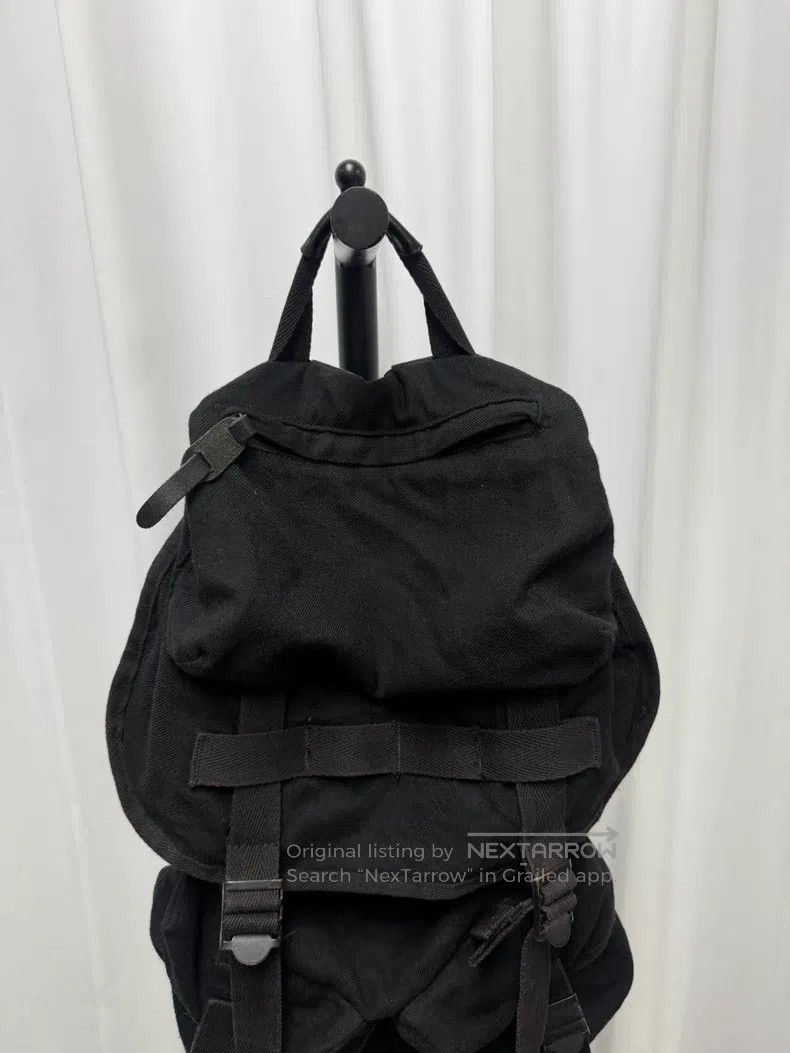 Yohji Yamamoto Yohji Yamamoto Canvas four-pocket tactical backpack Size ONE SIZE - 4 Thumbnail