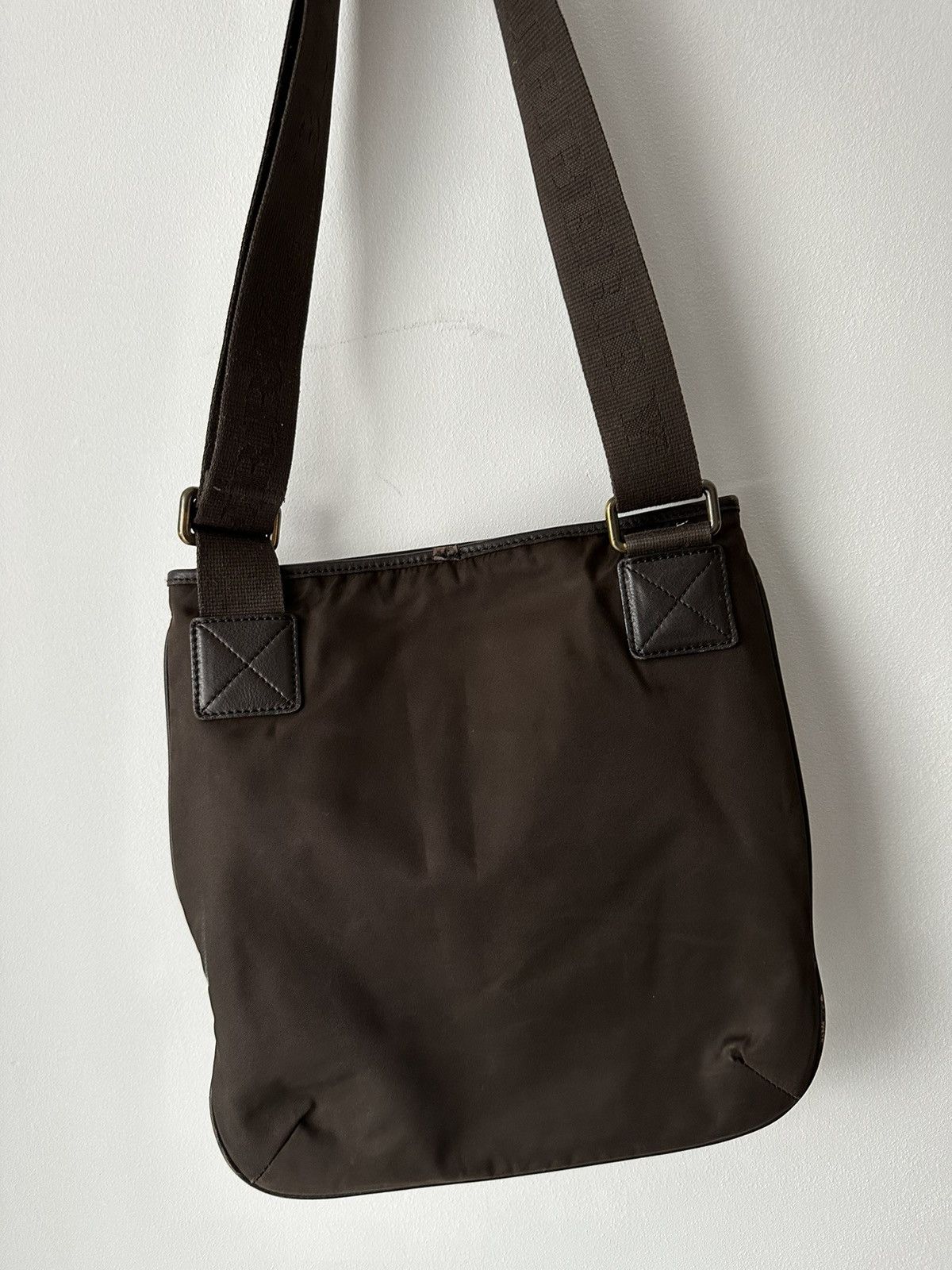Burberry Burberry nylon brown crossbody bag Size ONE SIZE - 4 Thumbnail