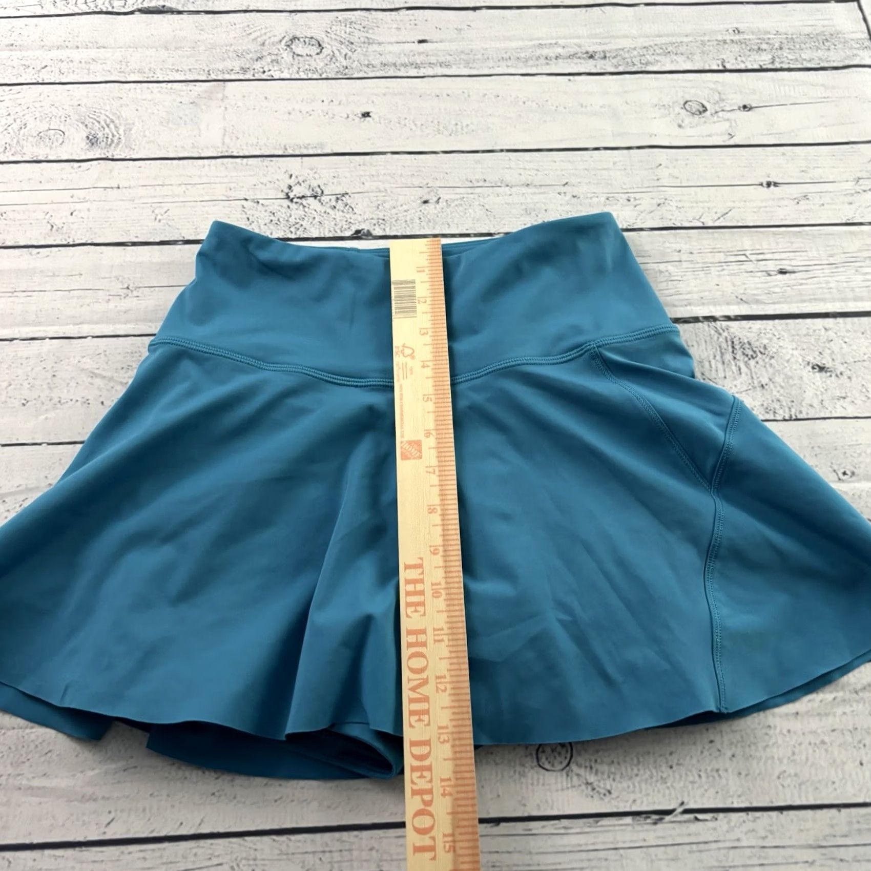 Athleta Athleta Skort 13 1/2" Womens XS Blue Athletic Tennis Shorts Skort Summer Spring Size ONE SIZE - 2 Thumbnail