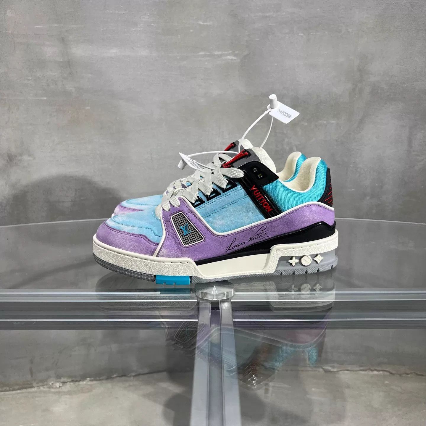 Louis Vuitton LOUIS VUITTON LV Trainer Macaron New With Box UK3.5 Size US 6 / IT 36 - 3 Thumbnail