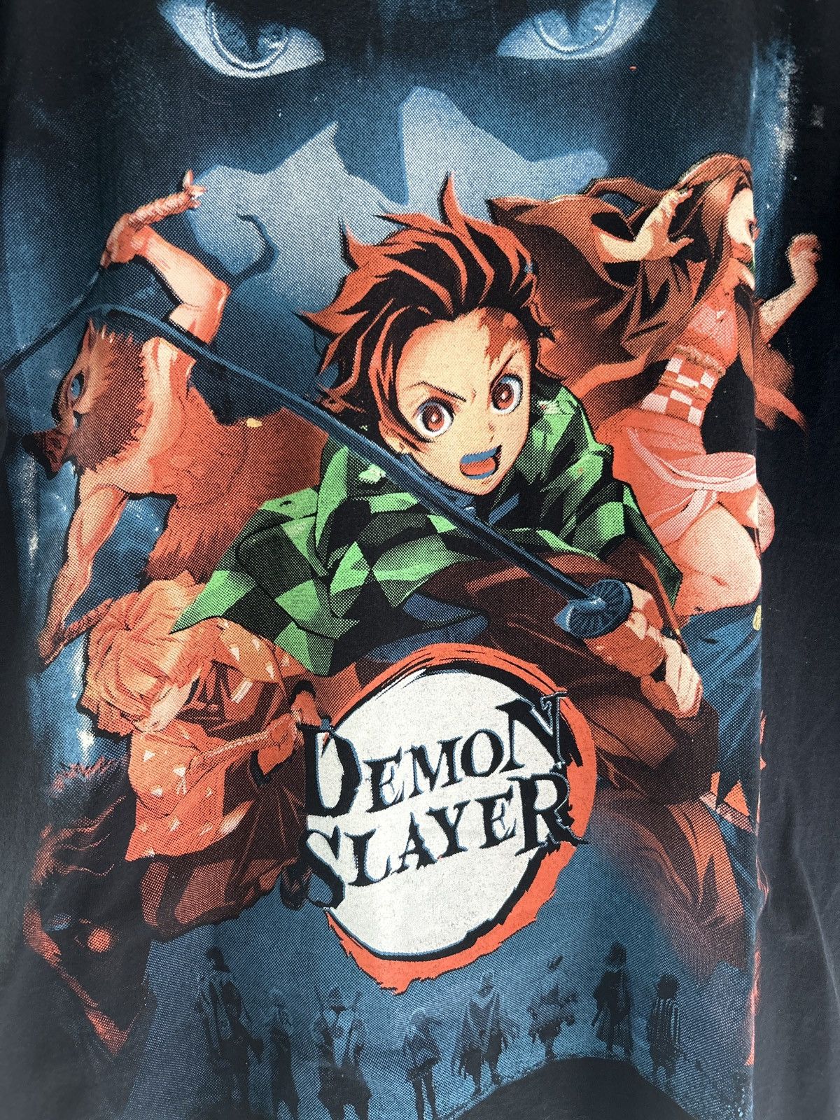 Vintage Mexican Vintage Bootleg Demon Slayer T Shirt Size US L / EU 52-54 / 3 - 3 Thumbnail