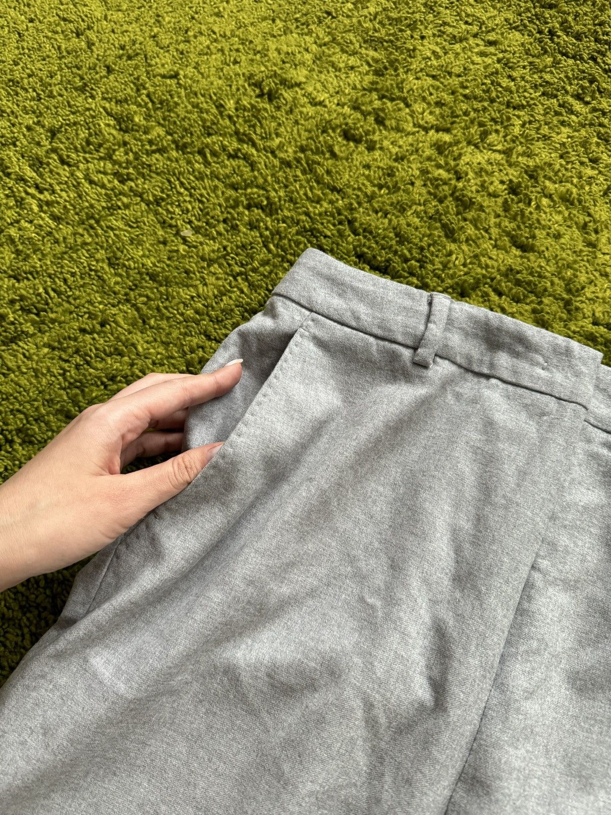 Max Mara × Weekend Max Mara Max Mara studio wool pants Size 34" / US 12 / IT 48 - 4 Thumbnail