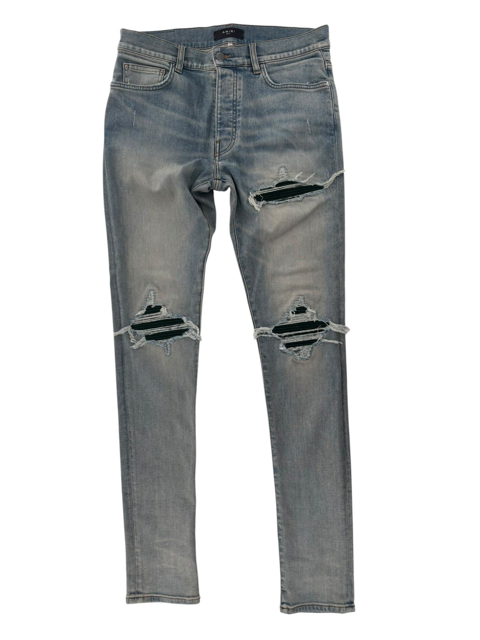 Amiri MX1 Ribbed Dark Green Size US 31 - 1 Thumbnail