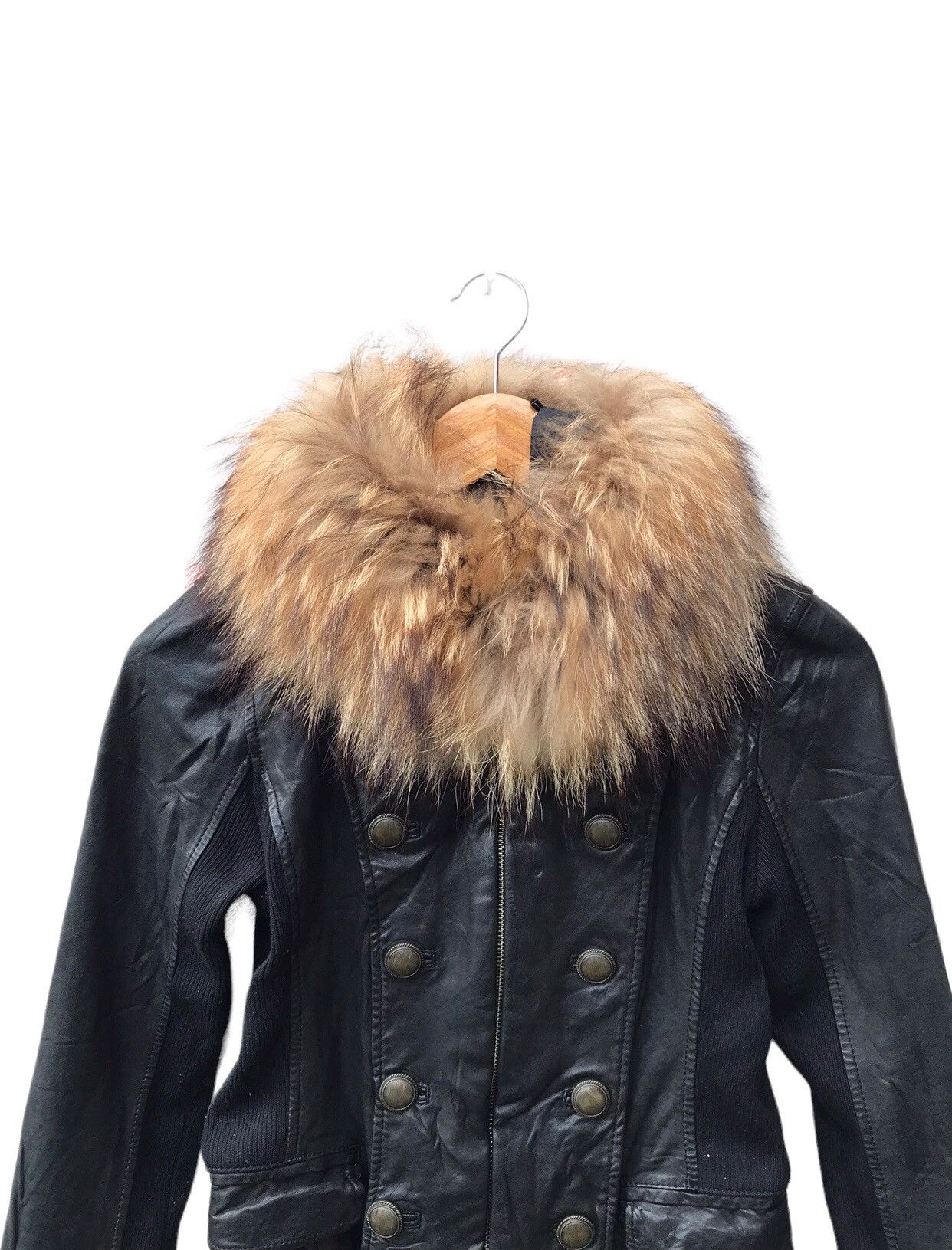 Japanese Brand Sistematic Fur Genuine Jacket Size S / US 4 / IT 40 - 3 Thumbnail