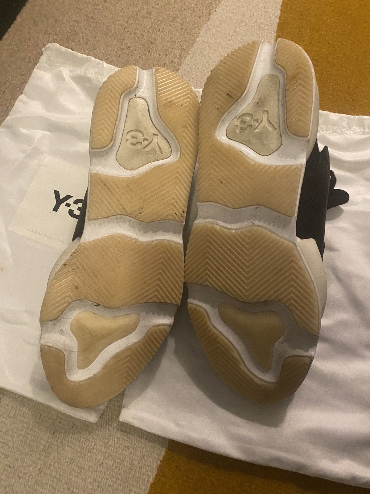 Adidas × Y-3 × Yohji Yamamoto Yohji Yamamoto x Adidas Y-3 Kaiwa leather sneakers Size US 11.5 / EU 44-45 - 5 Thumbnail