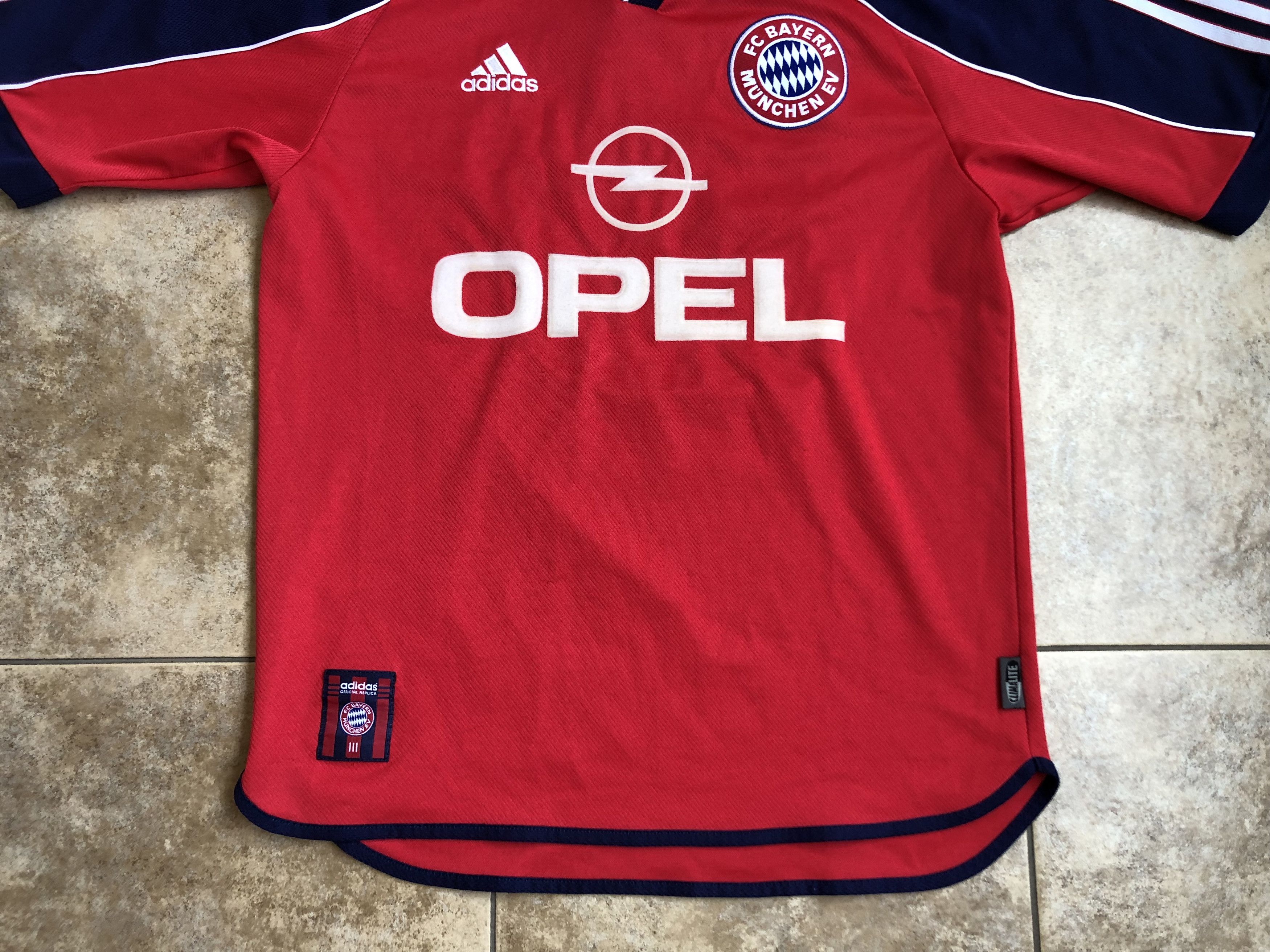 Adidas Bayern Munich Home Football Shirt 1999-2001 #13 Sergio Size US S / EU 44-46 / 1 - 2 Thumbnail