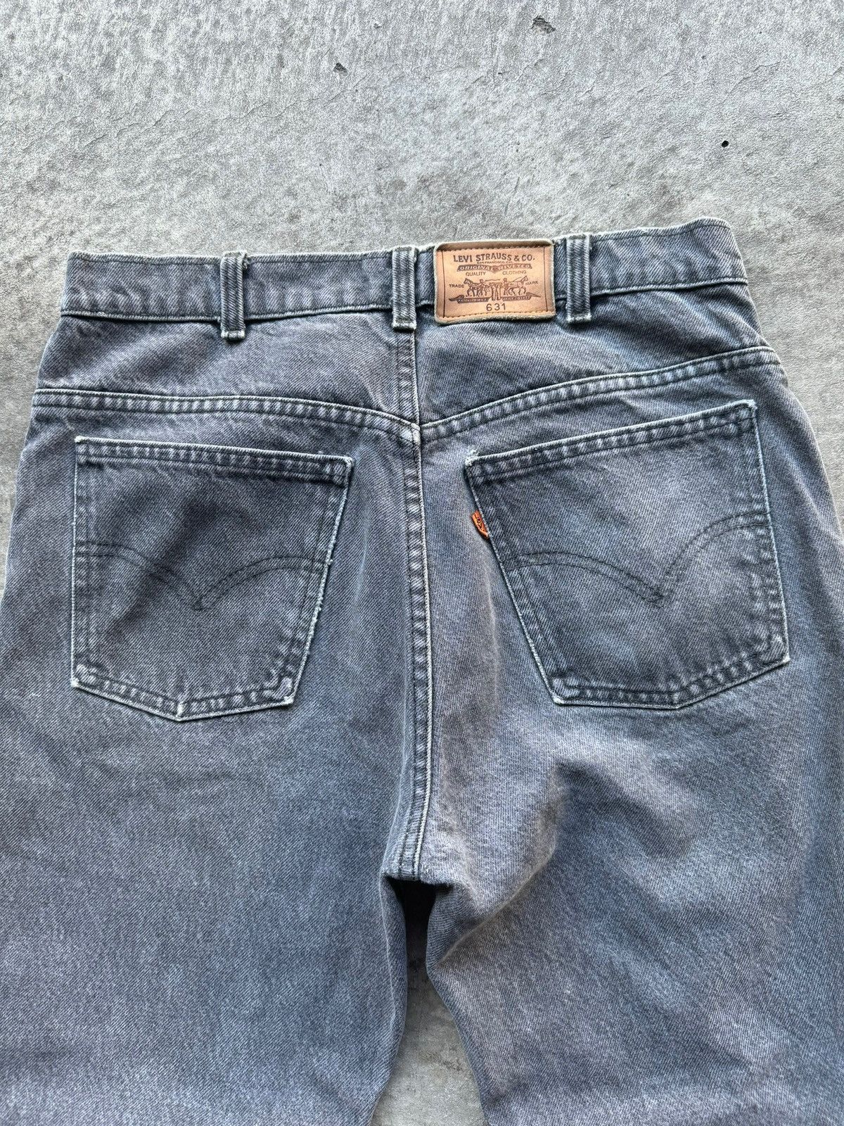 Levi's × Vintage Vintage Ripped 631 Levi Straight Fit Jeans Size US 33 - 5 Thumbnail