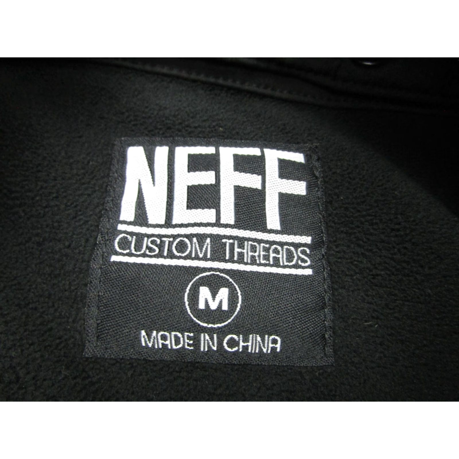 Vintage Neff Jacket Womens M Black Snowboard Removable Hood Quilted Moto Studded Coat Size M / US 6-8 / IT 42-44 - 7 Thumbnail