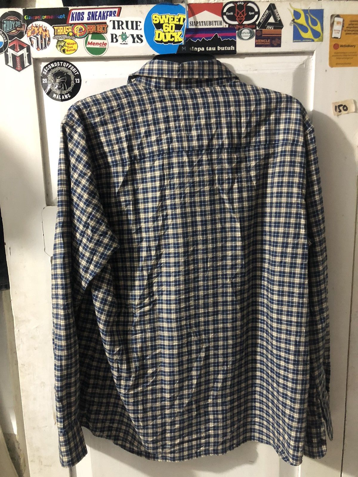 Flannel FLANNEL x INDIAN BLUE/YELLOW/WHITE Size US XXL / EU 58 / 5 - 8 Thumbnail