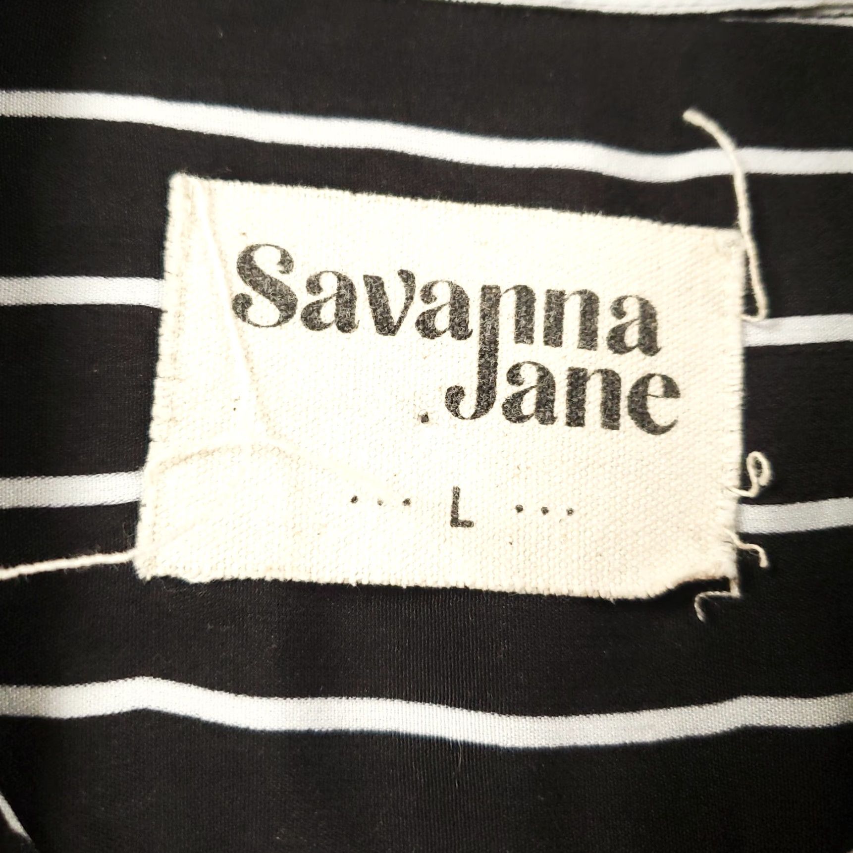 Vintage Savanna Jane Maxi Dress Womens L Striped Collared Button Front Boho Long Sleeve Casual Travel Vintage No Size L / US 10 / IT 46 - 6 Thumbnail