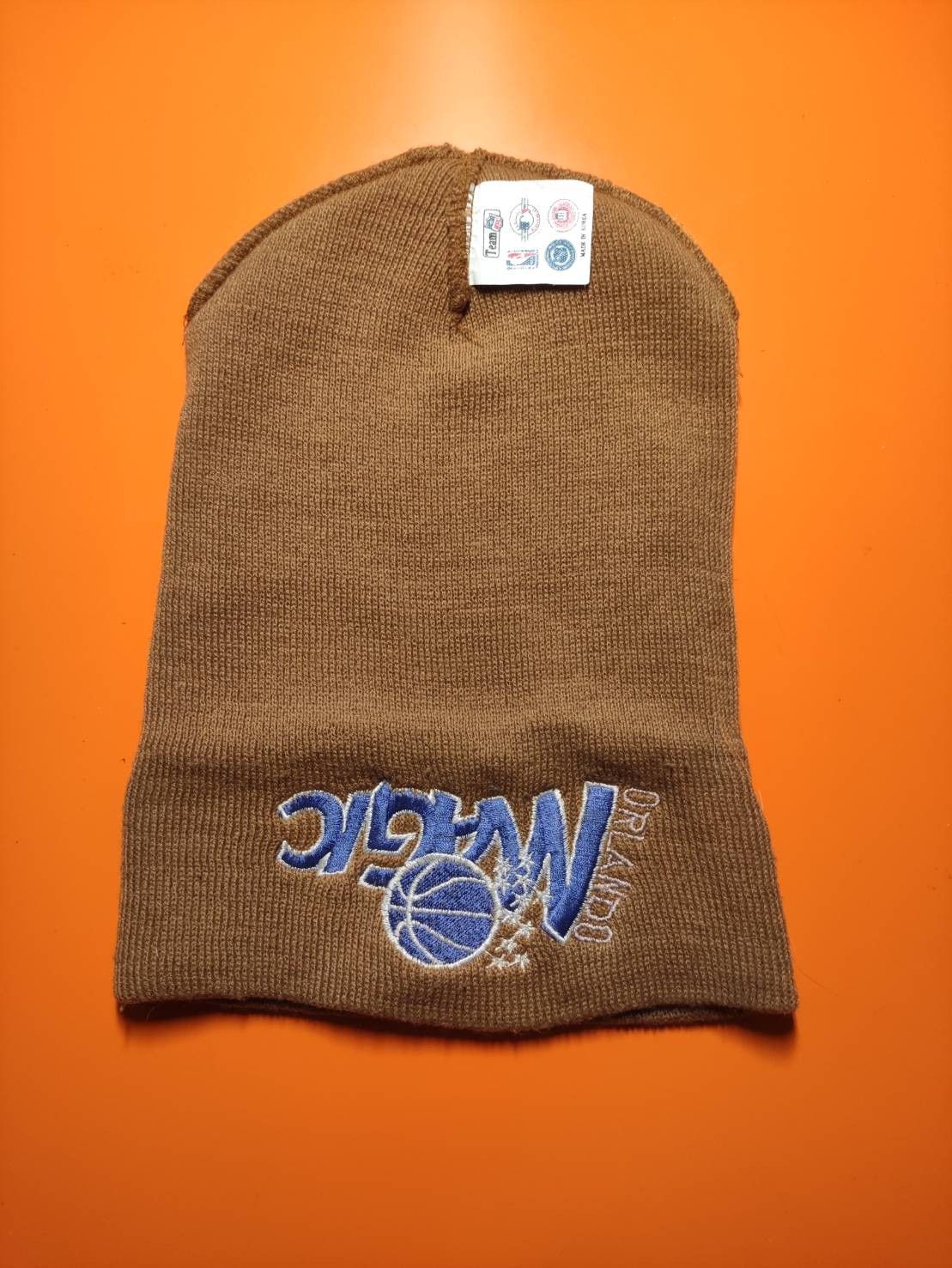 NBA Vtg 90's NBA " Orlando Magic " Logo Beanie Size ONE SIZE - 4 Thumbnail