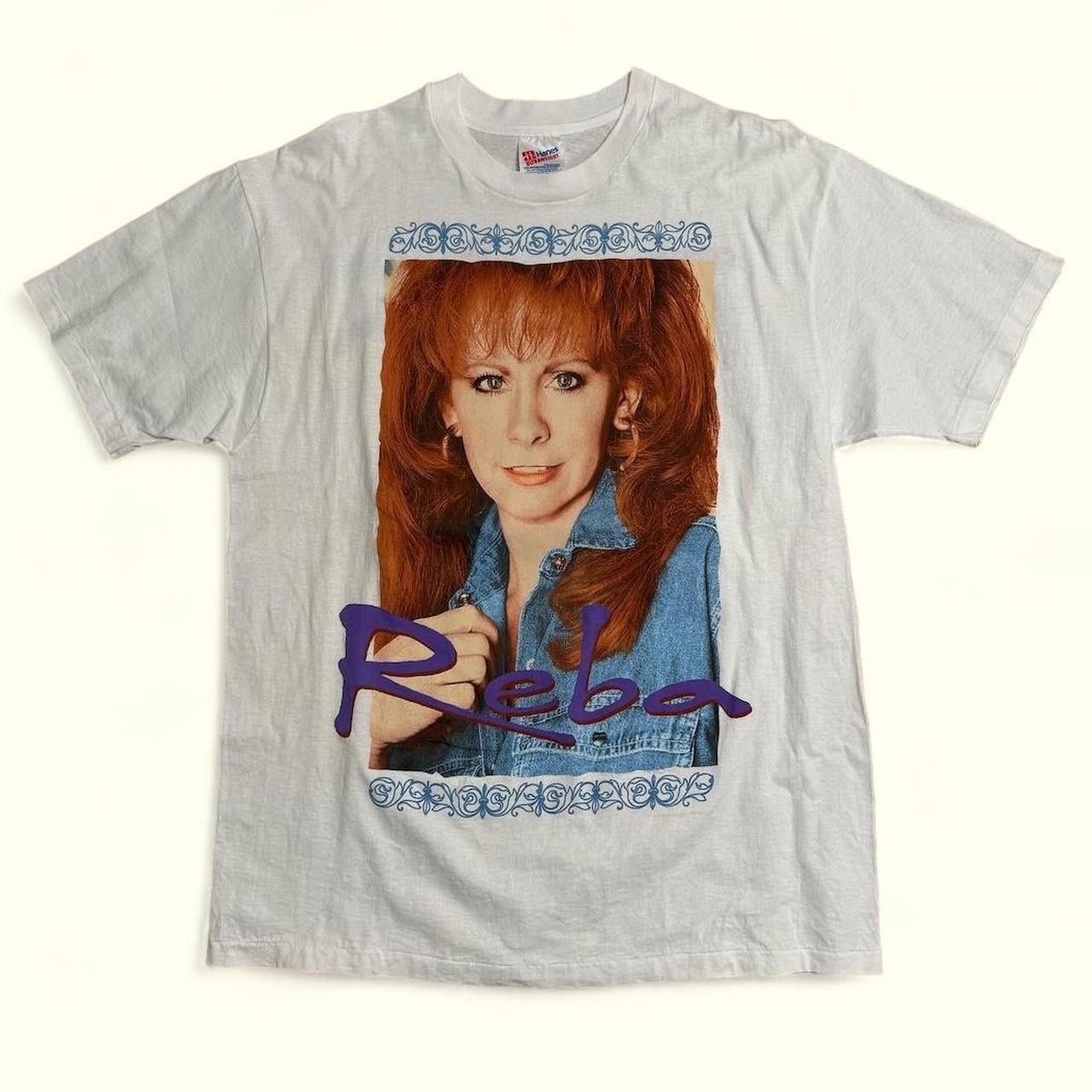 image of Vintage Deadstock 1992 Reba Mcentire Tour Shirt Single Stitched in White, Men's (Size XL)