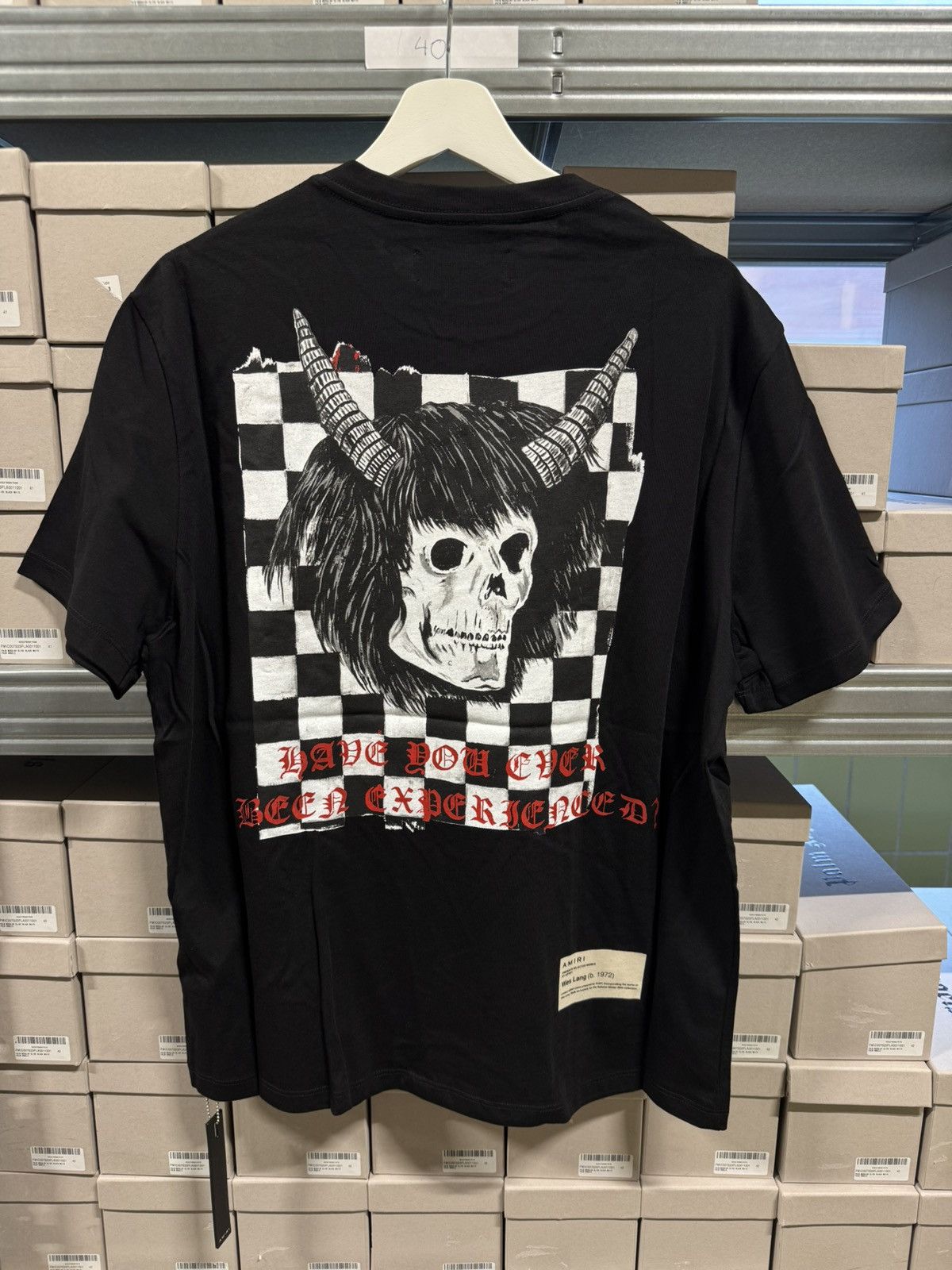 Amiri x Wes Lang T-Shirt Limited NEW 600$