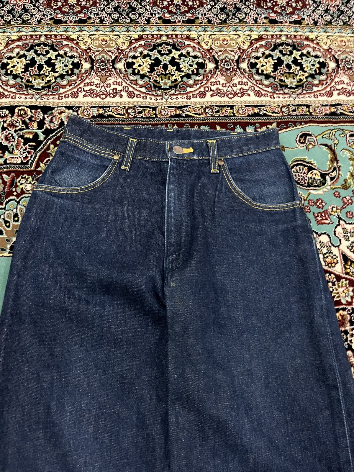 Blue Blue Japan 💥Maverick By Blue Bell Baggy Hooked Jeans Size US 27 - 5 Thumbnail
