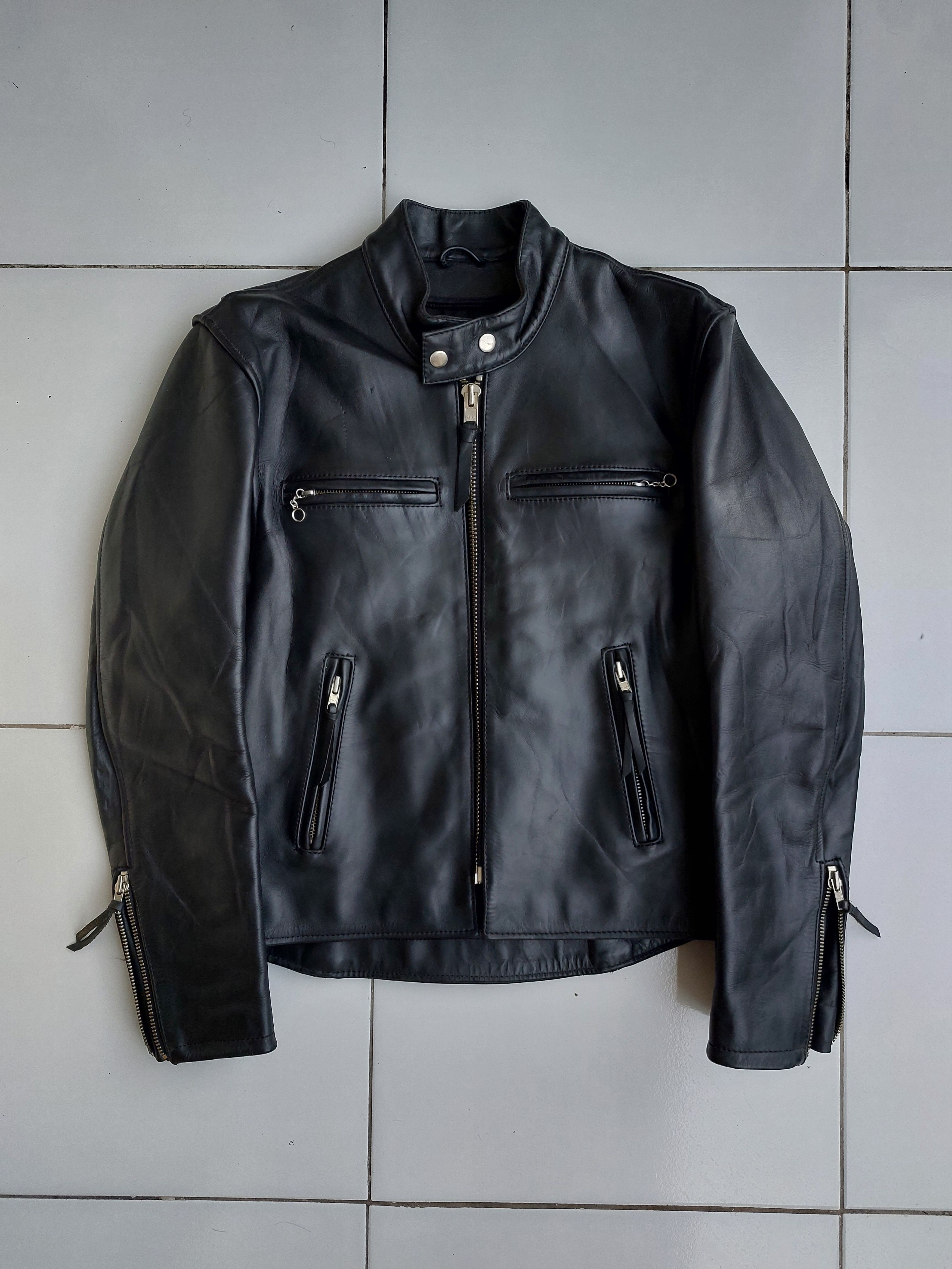 Kadoya Kadoya Caferacer Single Rider Leather Jacket Size US M / EU 48-50 / 2 - 2 Thumbnail