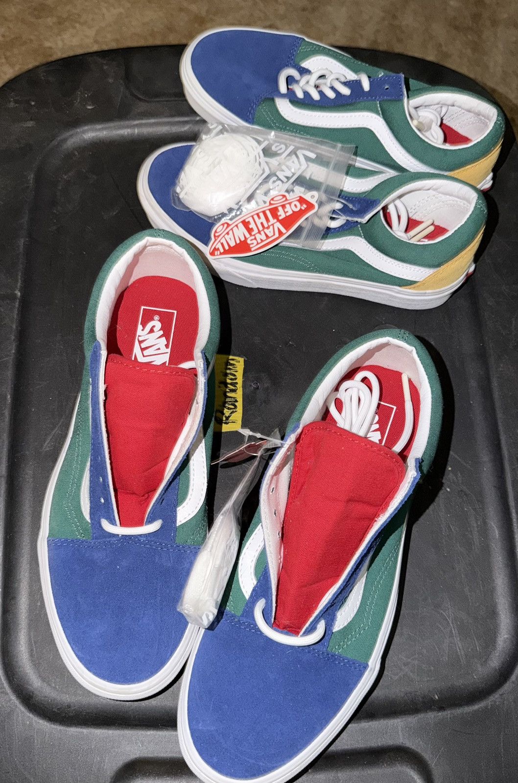 Vans Multicolored Vans Old Skool Yacht Club Sneakers Size US 6 / EU 39 - 1 Thumbnail