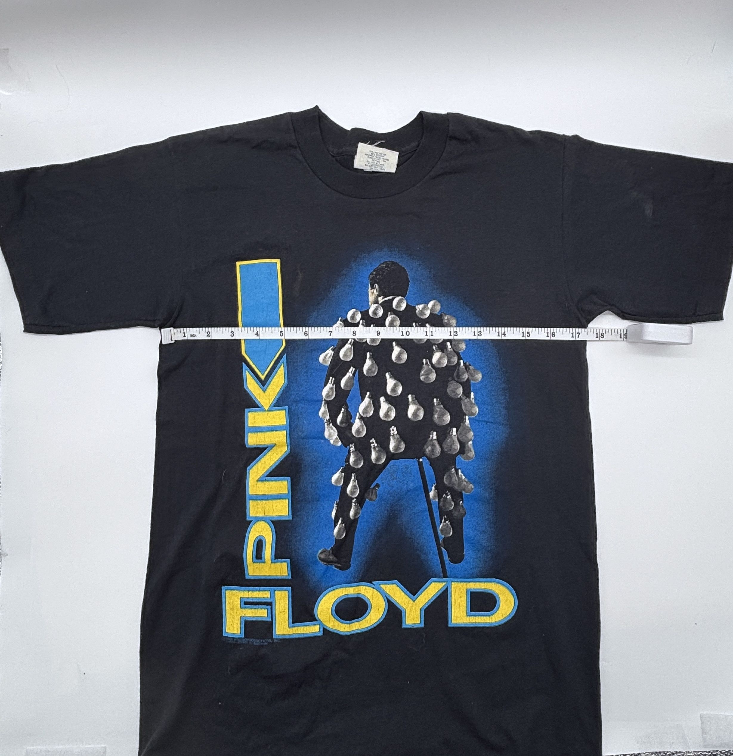 Vintage 1989 Pink Floyd Lightbulb Man Tour Shirt Brockum M Size US S / EU 44-46 / 1 - 4 Thumbnail