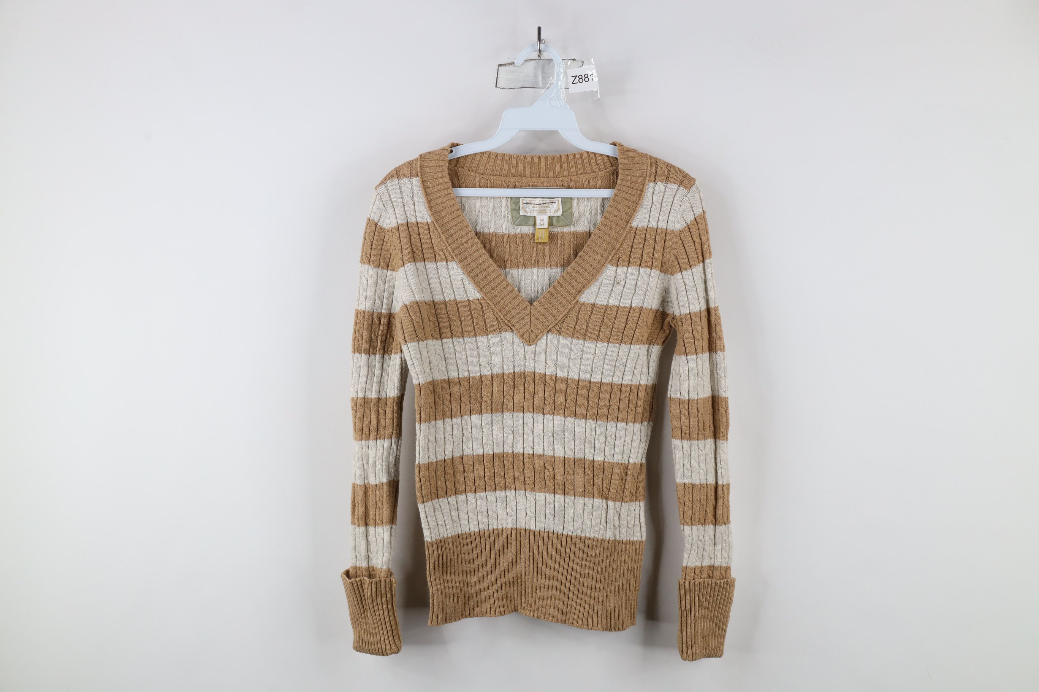 American Eagle Outfitters × Vintage Vintage Y2K American Eagle Outfitters Cable Knit Sweater Size M / US 6-8 / IT 42-44 - 1 Thumbnail