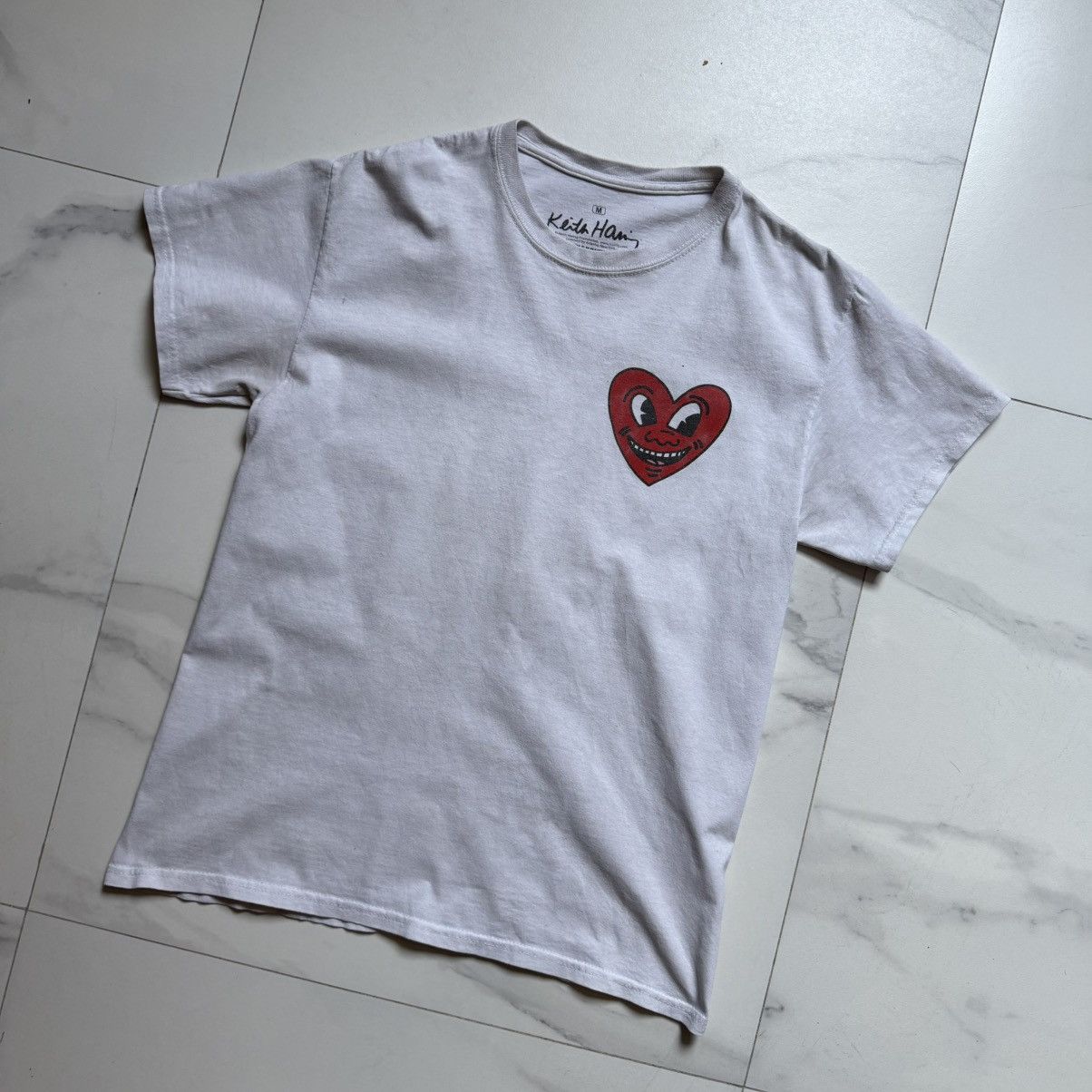Keith Haring Keith Haring Heart T-Shirt Size US M / EU 48-50 / 2 - 4 Thumbnail