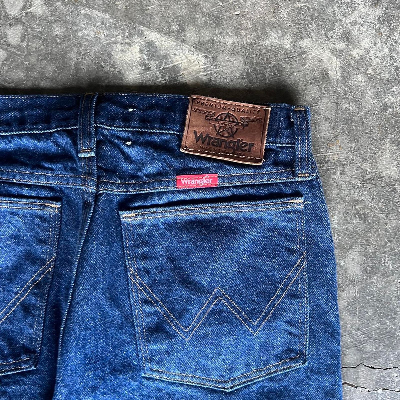 Wrangler Vintage wrangler blue jeans USA made Size US 30 / EU 46 - 4 Thumbnail