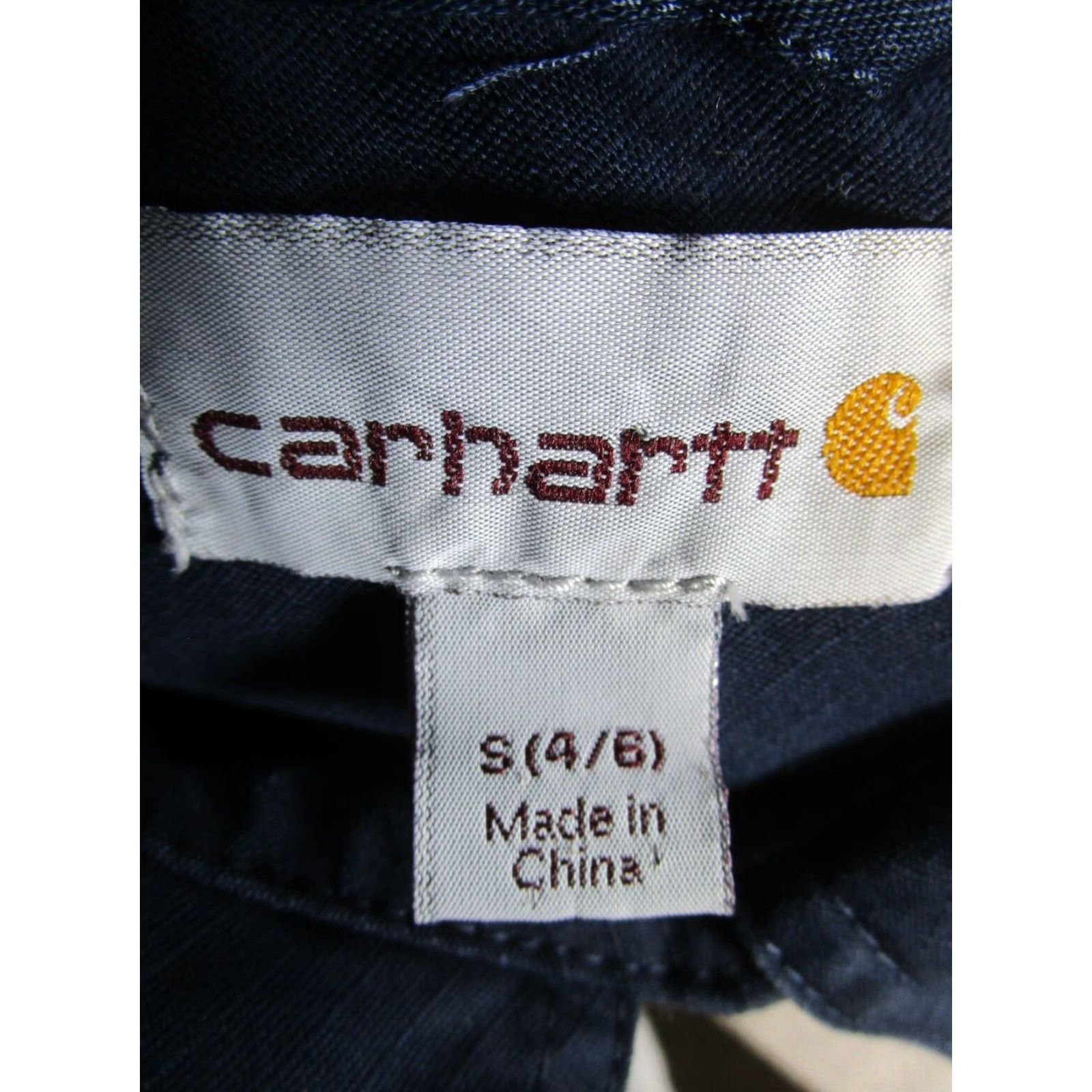Carhartt Carhartt Womens Small Blue Long Sleeve Button Up Shirt Size S / US 4 / IT 40 - 3 Thumbnail
