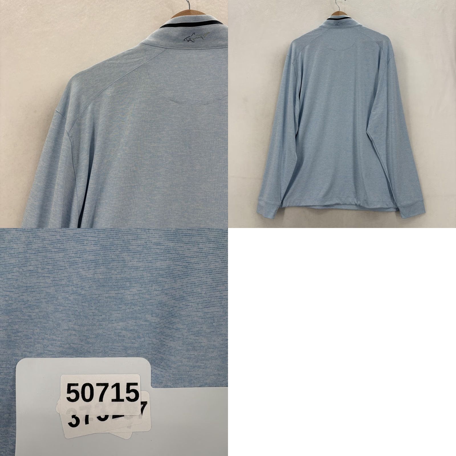 Vintage Greg Norman Collection Pullover Mens XL Blue Pro-Series 1/4 Zip Golf ShopRite Size US XL / EU 56 / 4 - 9 Thumbnail