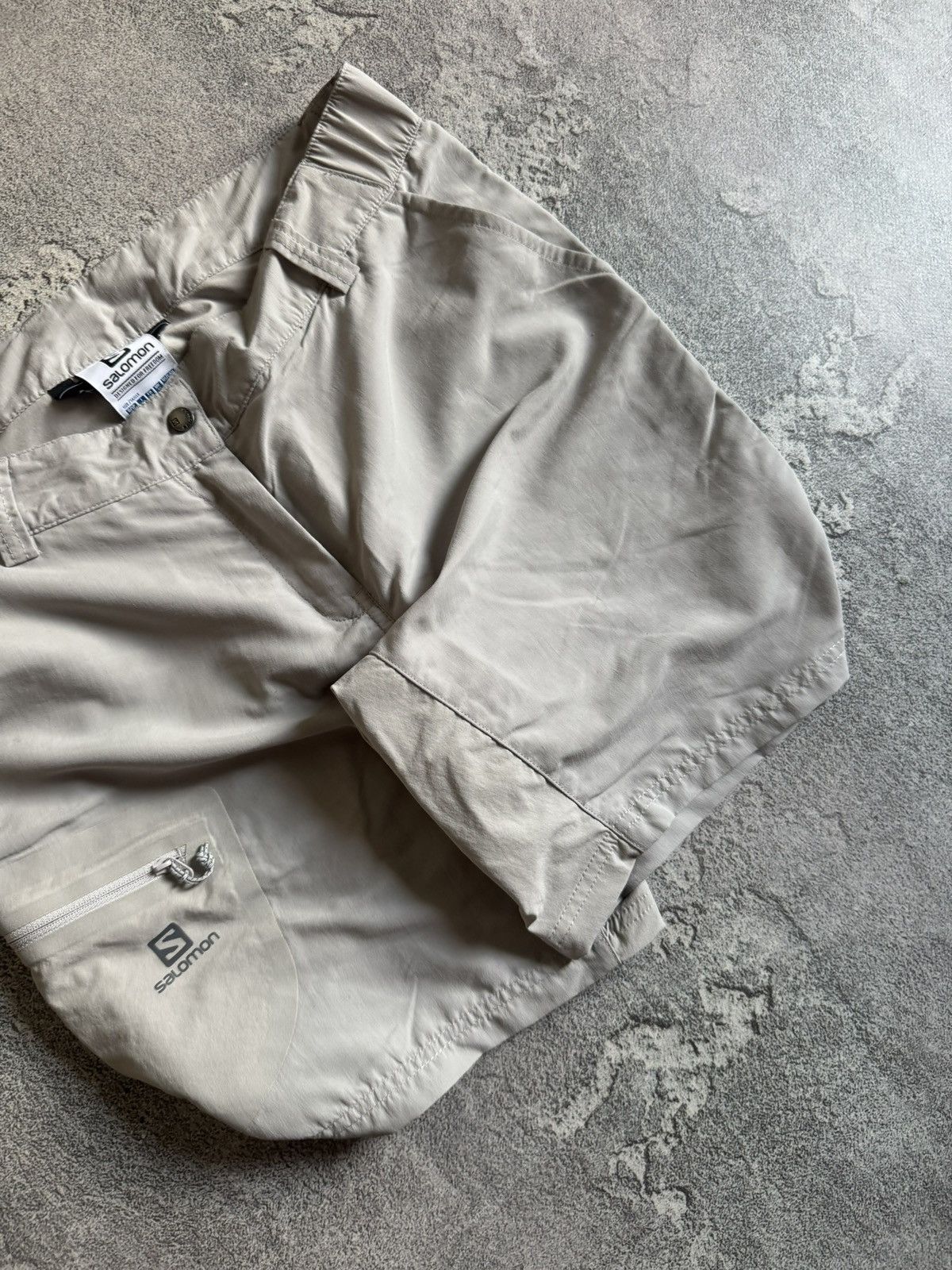 Salomon Salomon US6/I42/FR38 outdoor cargo shorts 🩳 gorpcore Size 28" / US 6 / IT 42 - 3 Thumbnail