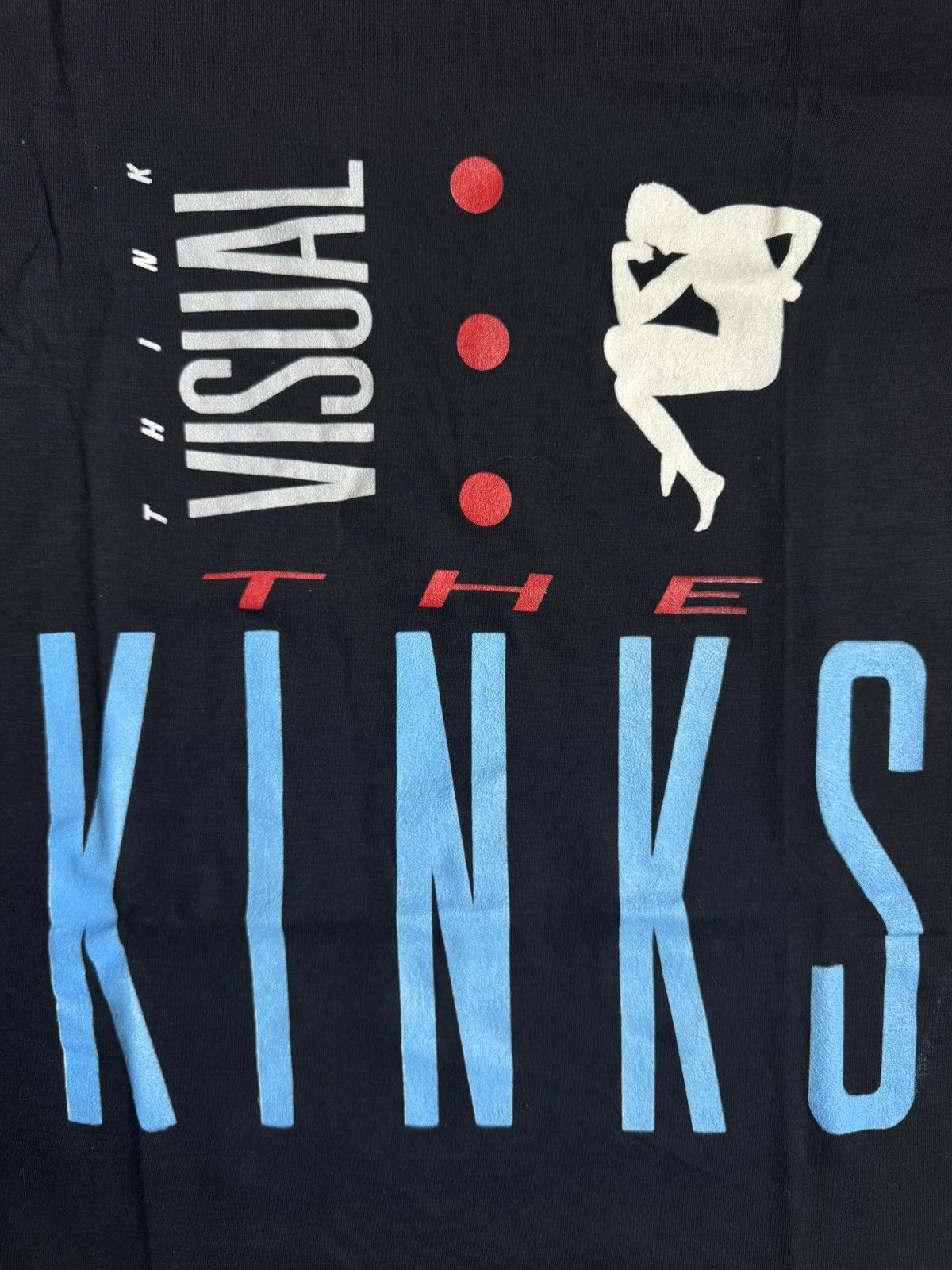 Vintage Rare Vintage The Kinks 80s Tour Band Tee Single Stitch Size US M / EU 48-50 / 2 - 3 Thumbnail