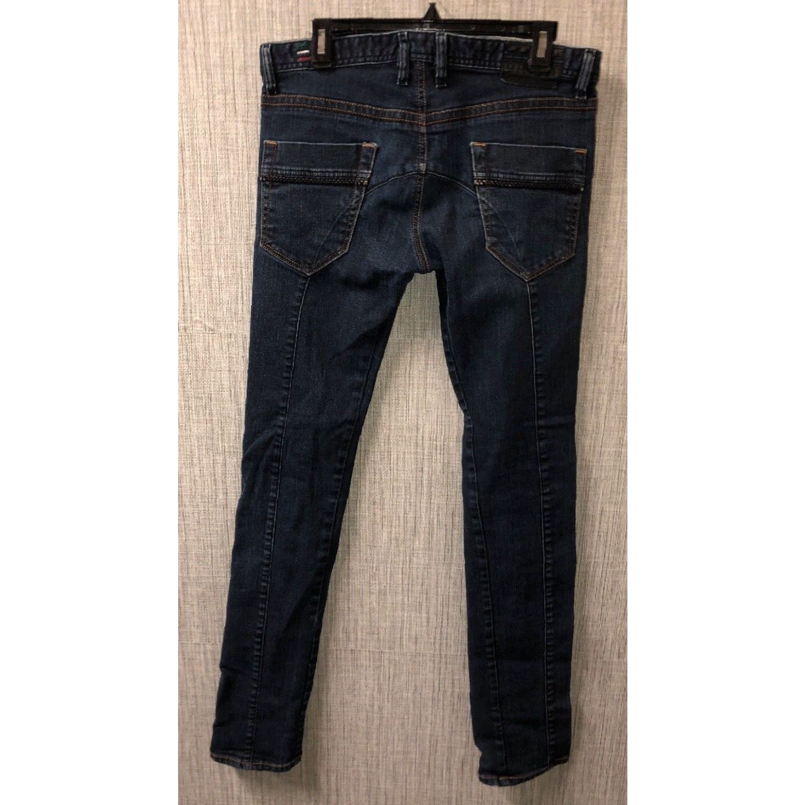 Diesel Diesel Mens Blue Jeans Size 31 x 35 Size US 31 - 4 Thumbnail