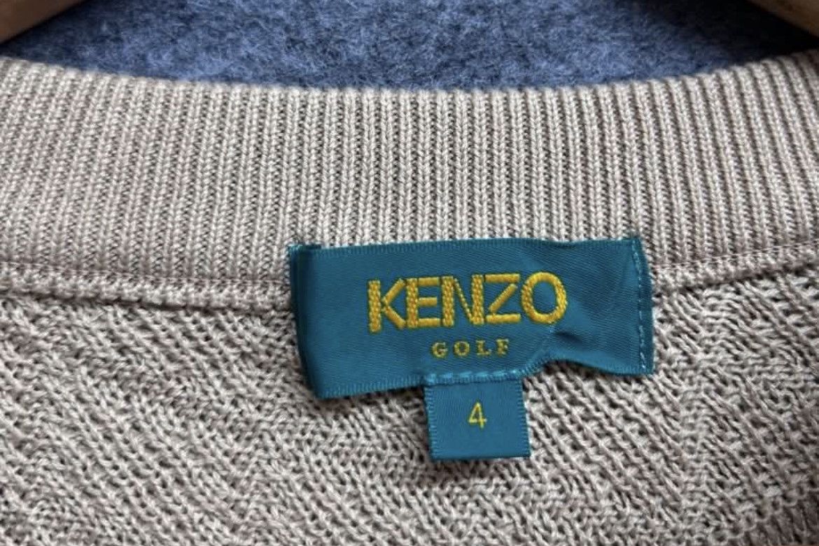 Kenzo Kenzo Golf Overprint Knitwear Size US M / EU 48-50 / 2 - 3 Thumbnail