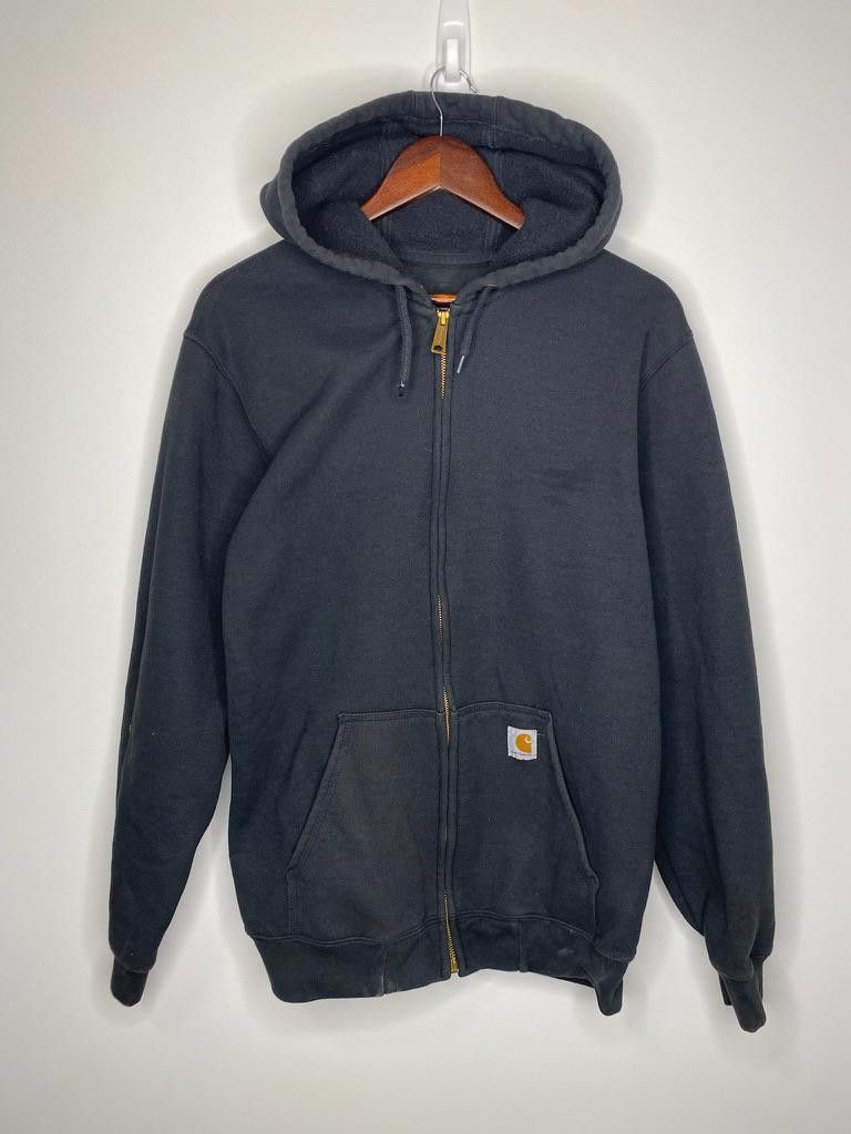 Carhartt Carhartt Workwear Full Zip Hooded Sweater Medium Size US M / EU 48-50 / 2 - 2 Thumbnail