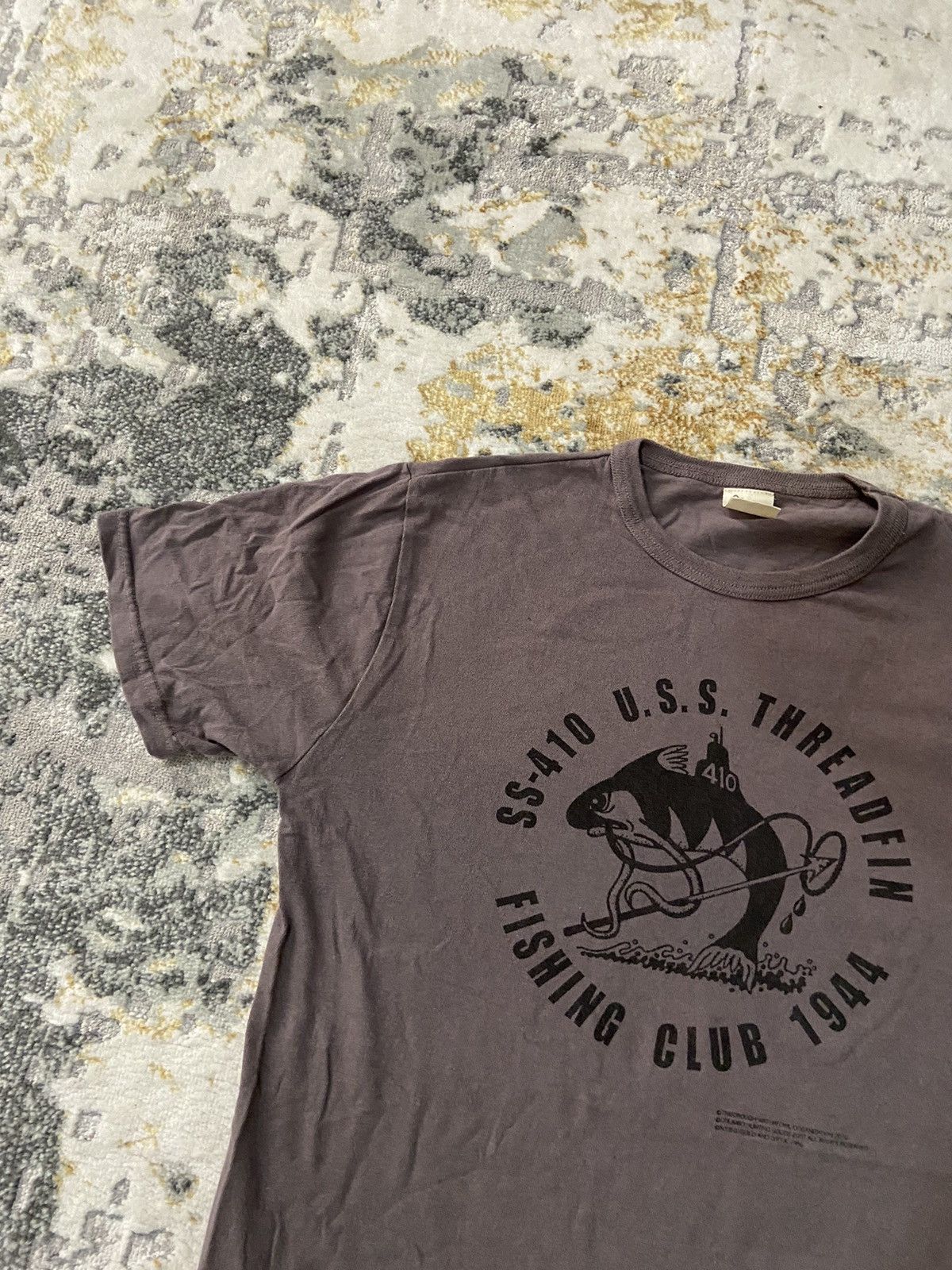 Other × Vintage VINTAGE USS THREADFIN SUBMARINE FISHING CLUB Size US L / EU 52-54 / 3 - 2 Thumbnail