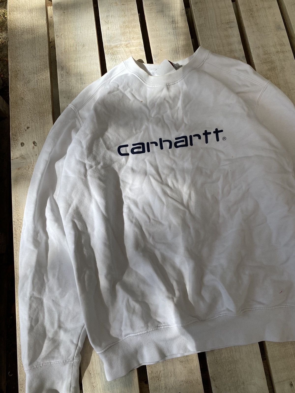 Carhartt × Vintage CARHARTT vintage sweatshirt Size US L / EU 52-54 / 3 - 2 Thumbnail