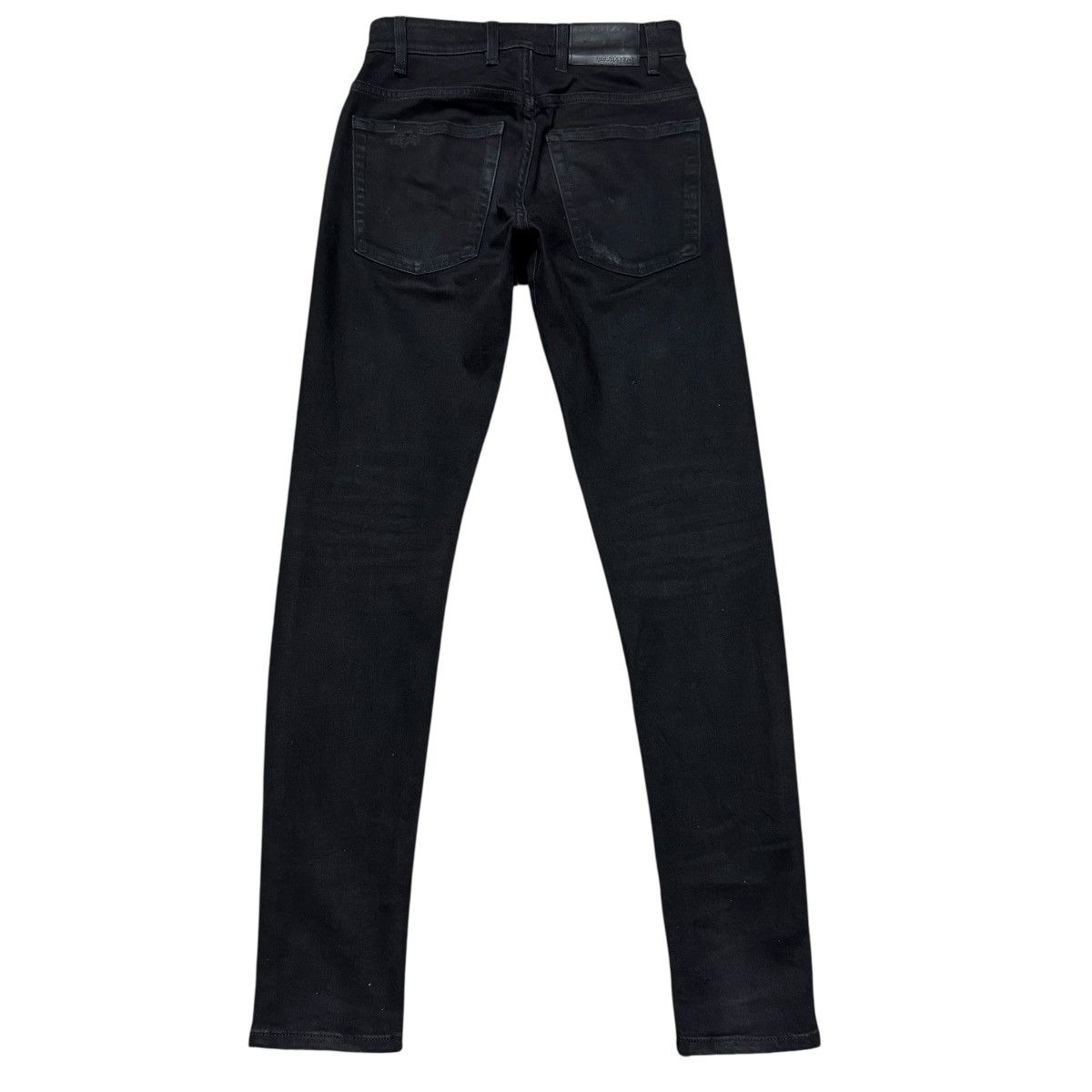 Represent Clo. Represent Jet Black Repairer Denim Jeans Size US 28 / EU 44 - 2 Thumbnail