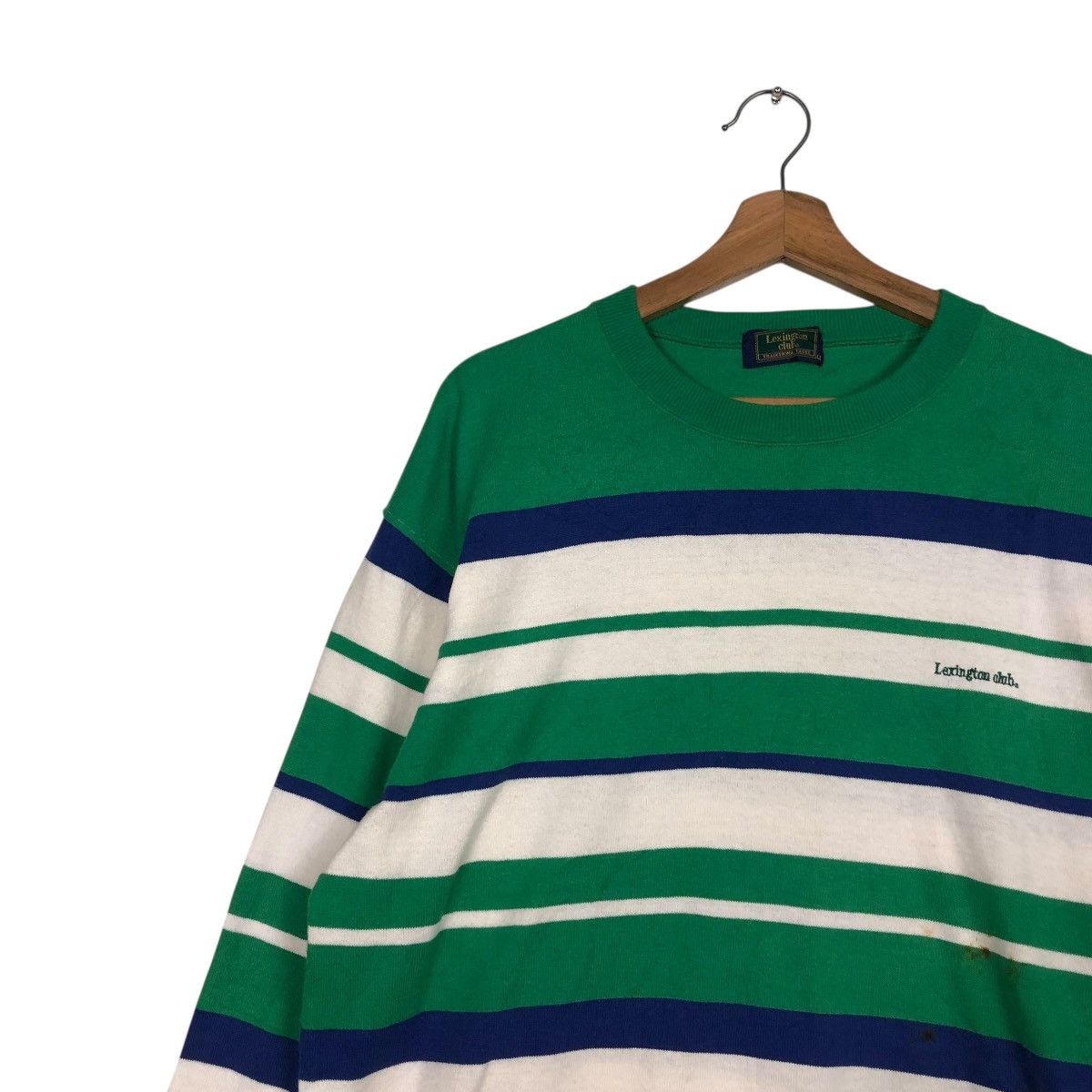 Vintage 🔥VINTAGE SWEATSHIRT STRIPED LEXINGTON CLUB ISSEY MIYAKE Size US M / EU 48-50 / 2 - 9 Thumbnail