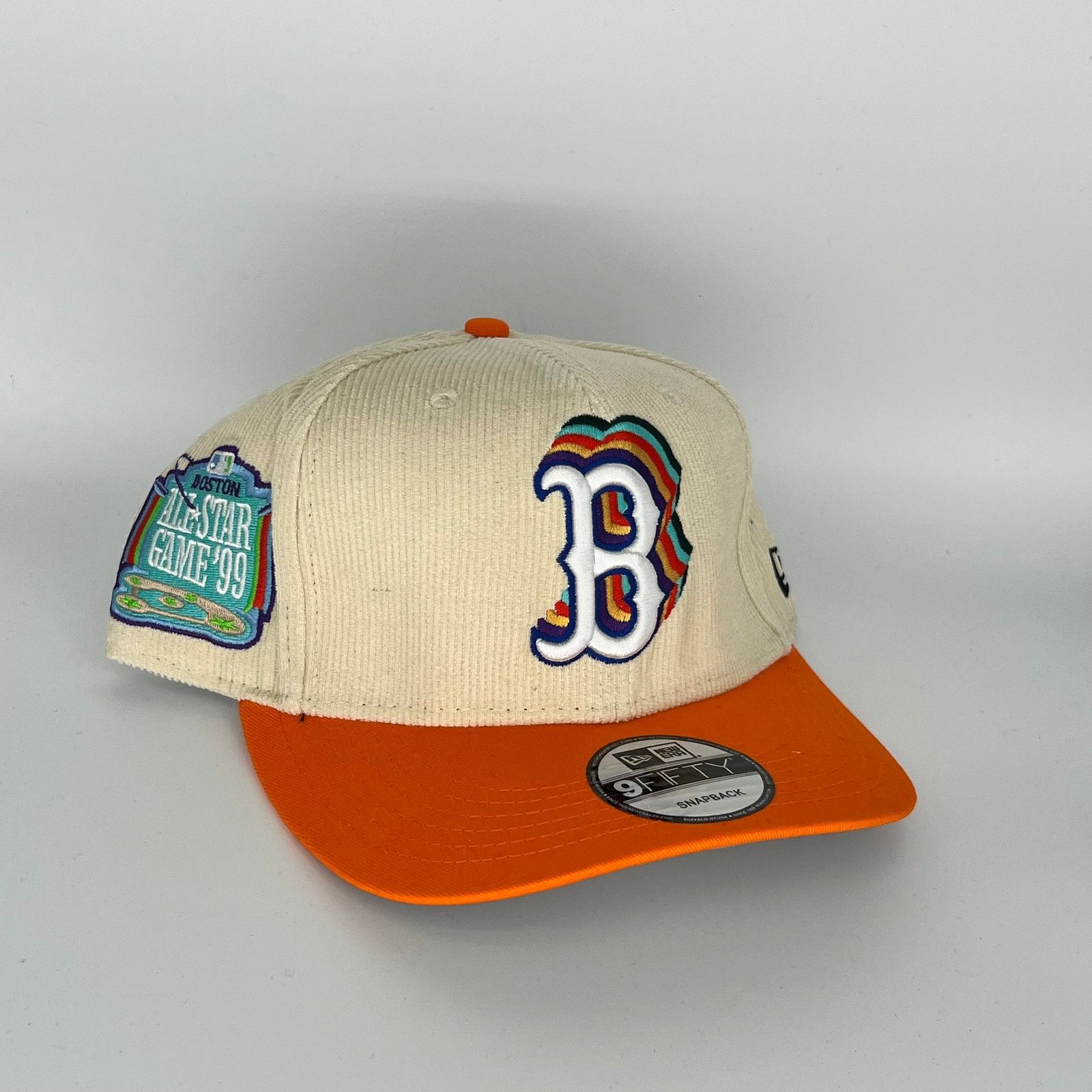 New Era Cream Orange Boston Red Sox '99 Boston All Star Game New Era Size ONE SIZE - 1 Thumbnail