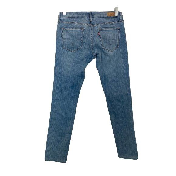 Levi's Levis Light Blue 421 Skinny Jeans Size 1/25 Size 25" / US 0 / IT 36 - 4 Thumbnail
