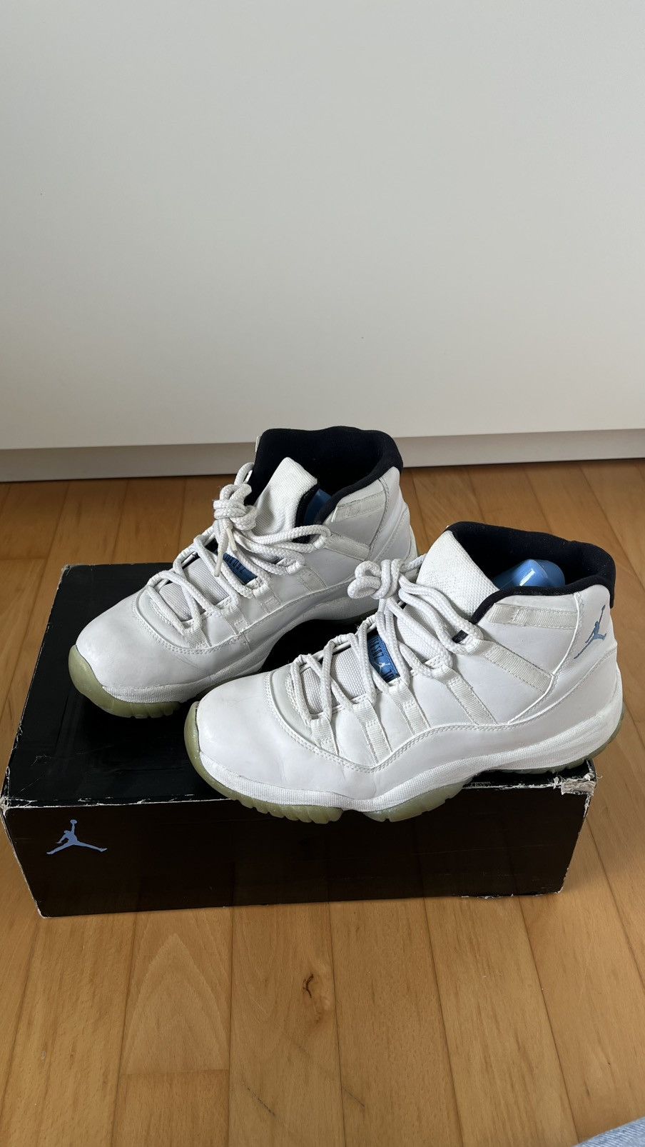 Jordan Brand Nike Air Jordan 11 Legend Blue Colombia Size US 8.5 / EU 41-42 - 6 Thumbnail