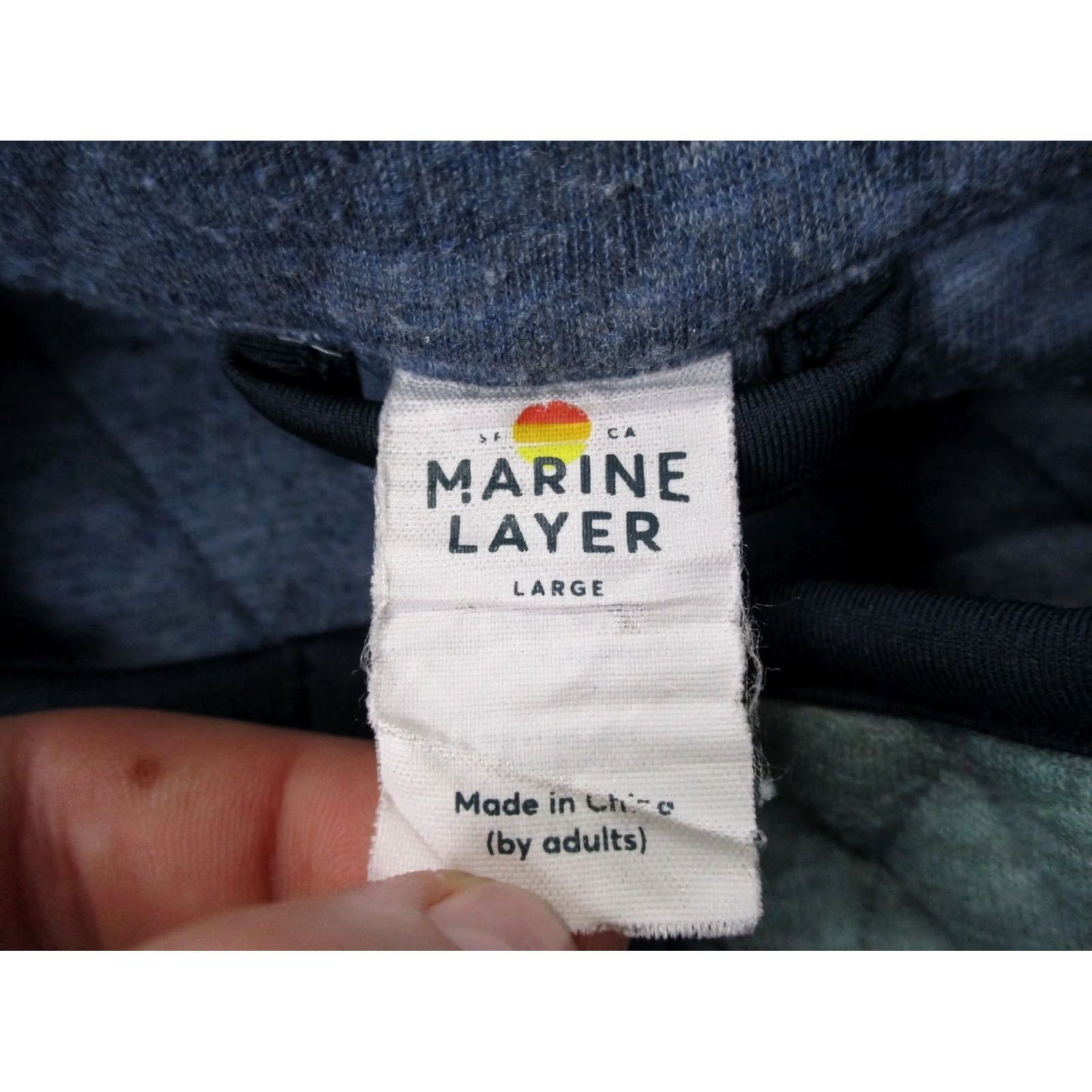 Marine Layer Marine Layer Jacket Mens L Blue Snap Quilted Outdoor Hiking Preppy Equestrian Lightweight Thermal Stretch Size US L / EU 52-54 / 3 - 6 Thumbnail