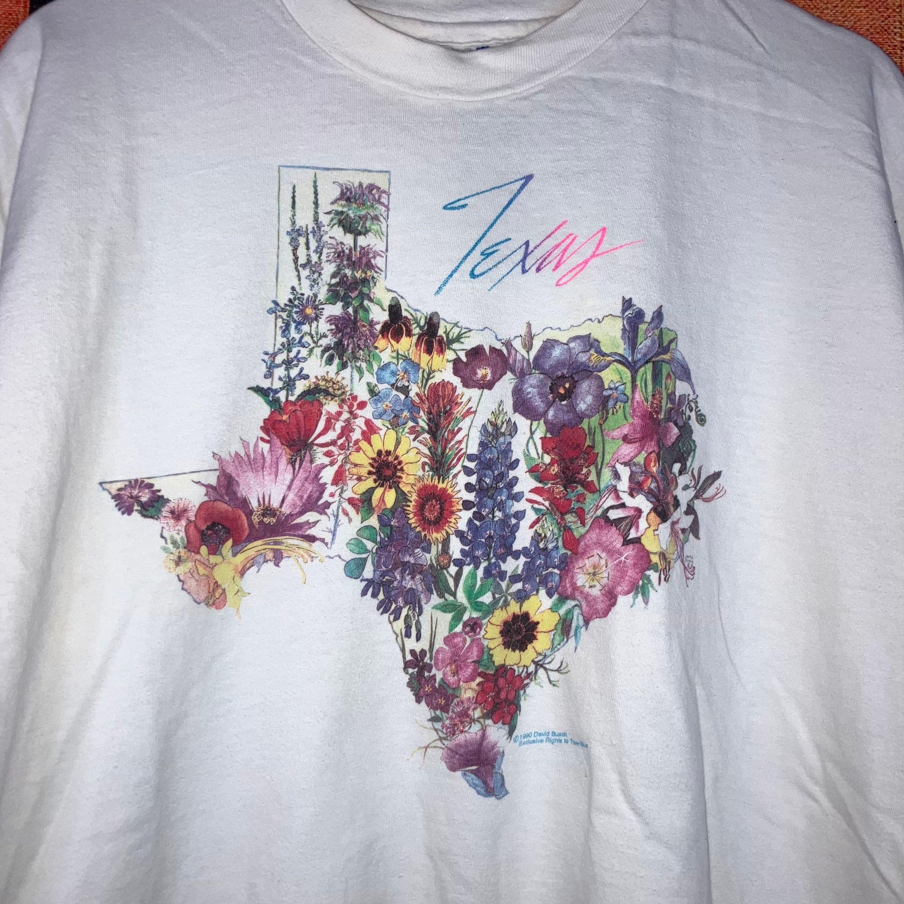Vintage Vintage 90s Texas Art Tee Size XL Size US XL / EU 56 / 4 - 5 Thumbnail