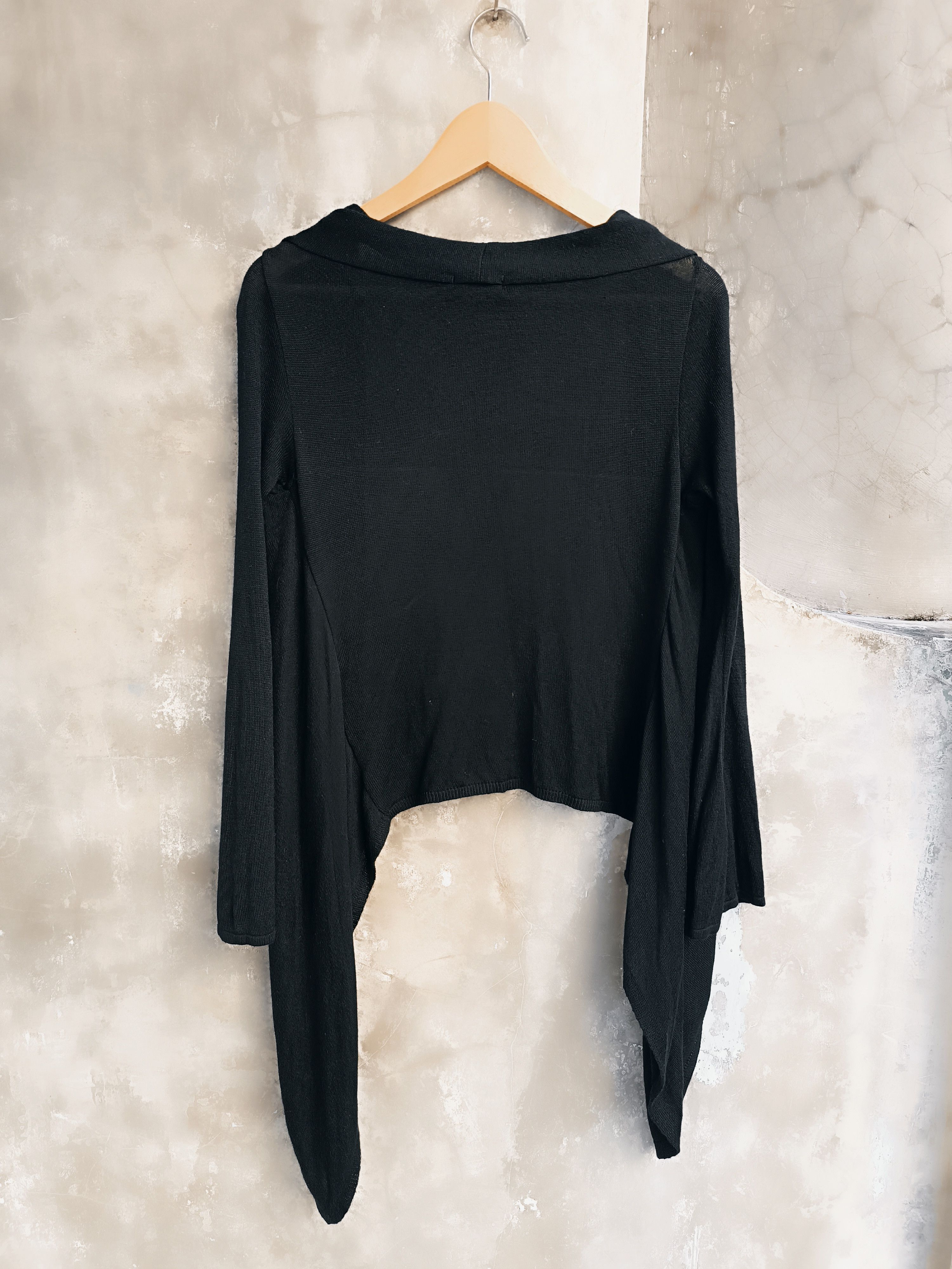 Japanese Brand PROFILE CARDIGAN / SCARF WEAR DRESS Size XS / US 0-2 / IT 36-38 - 2 Thumbnail