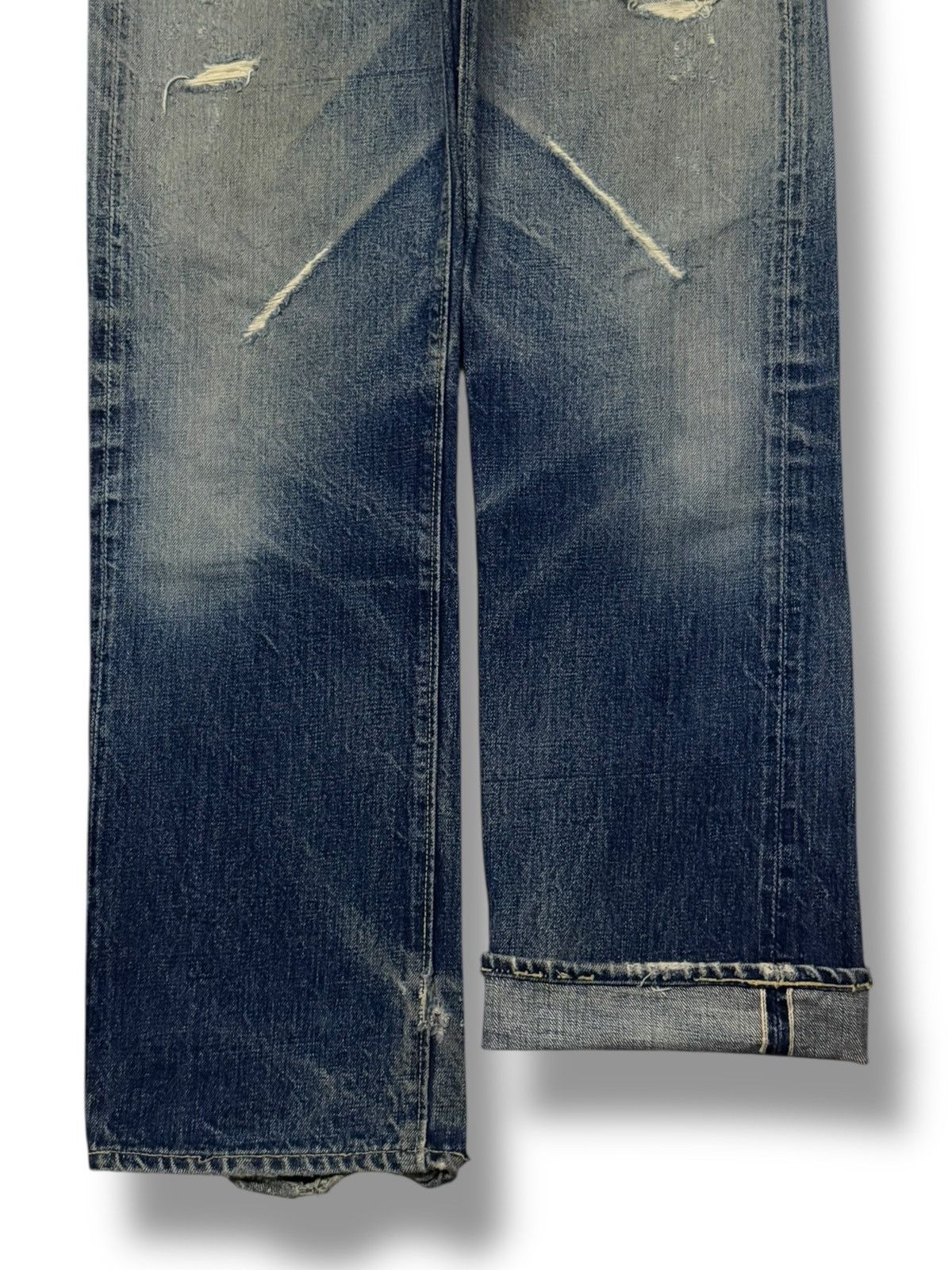 Denime Vintage 90s Denime Lot 66 Selvedge Denim Jeans Japan | W29 Size US 29 - 6 Thumbnail