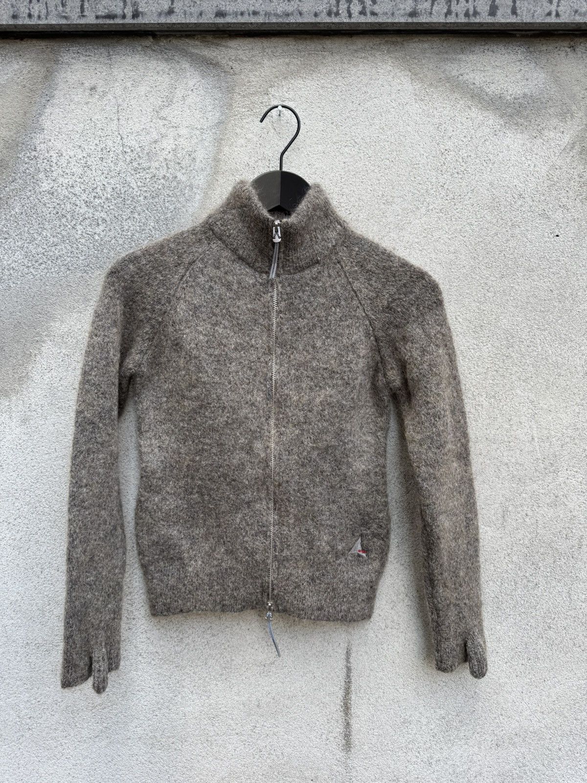 ROA ROA Tasna Mohair Zip Up Sweater Size US S / EU 44-46 / 1 - 1 Thumbnail