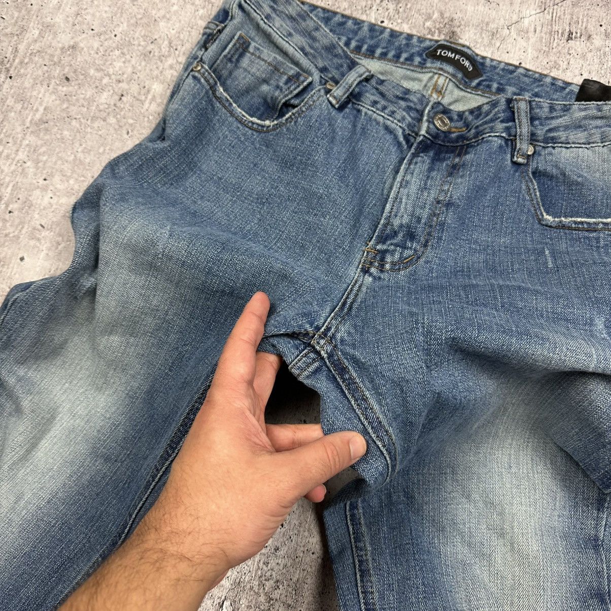 Tom Ford Tom Ford Vintage Distressed Style Denim Jeans Pants Size US 35 - 6 Thumbnail
