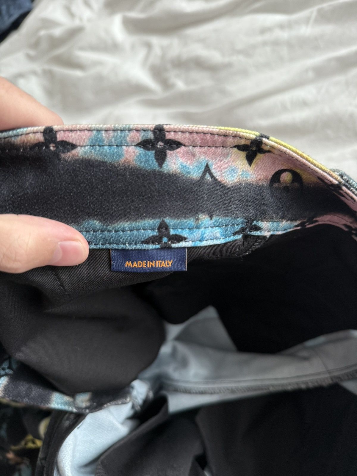 Louis Vuitton LV Multicolor Monogram Camo Cargo Pants