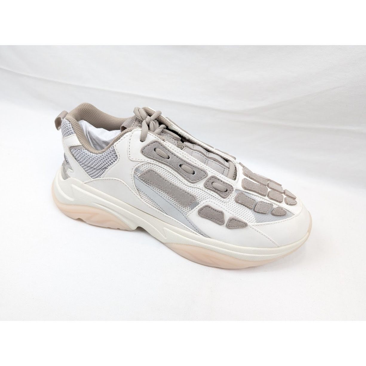 Amiri o1rshd1 Q:3 / Bone Runners in Stone Grey Size US 13 / EU 46 - 2 Thumbnail