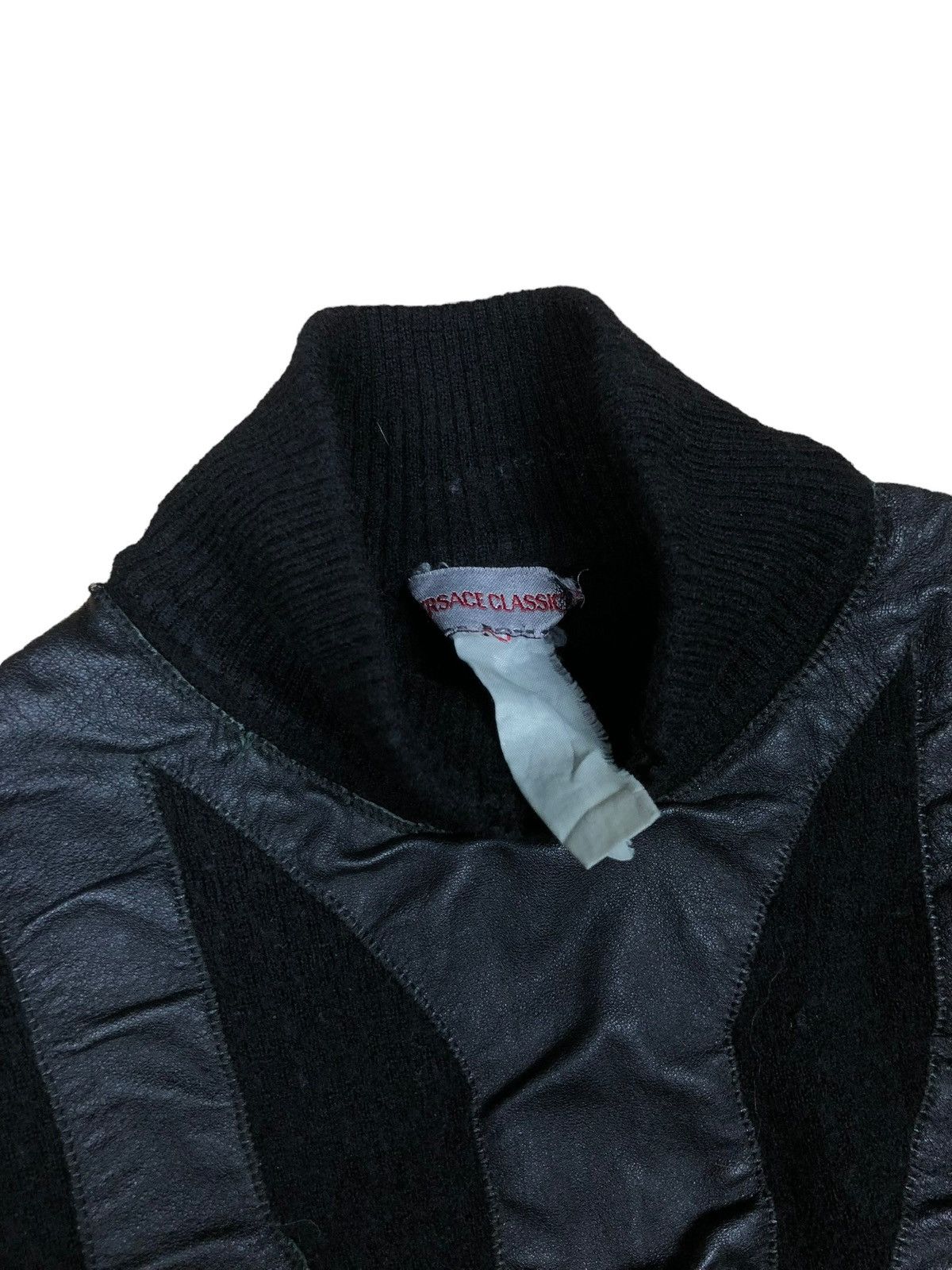 Versace × Vintage Vintage Versace Classic Bondage Turtleneck Size S / US 4 / IT 40 - 4 Thumbnail
