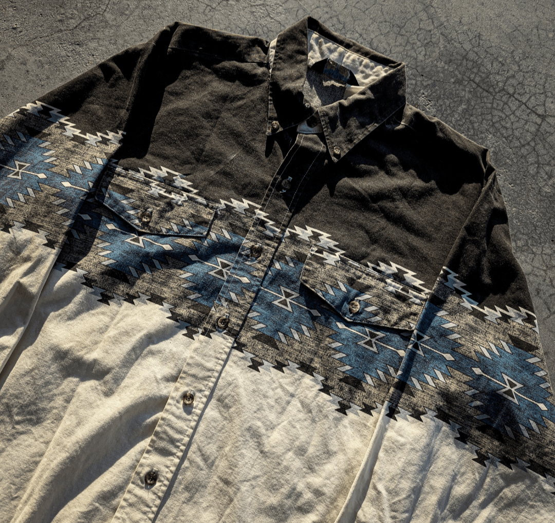 Native × Vintage Vintage Brooks & Dunn Native Western Shirt Size US XL / EU 56 / 4 - 2 Thumbnail