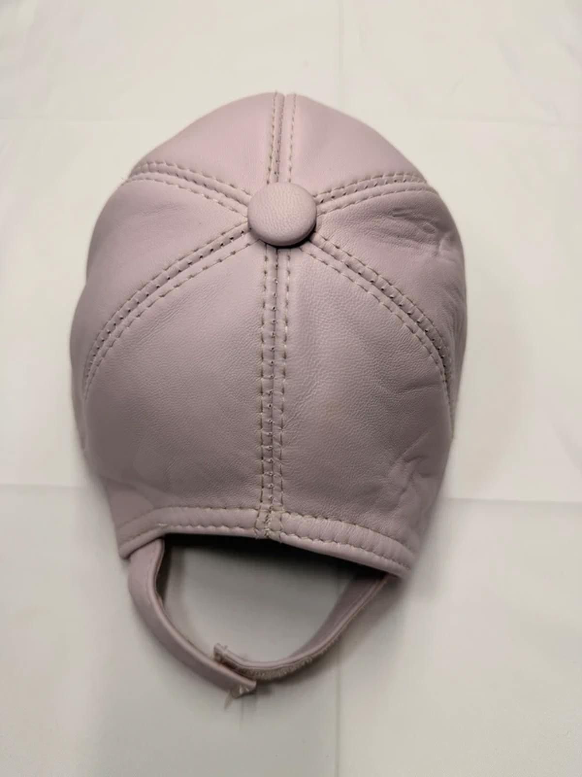 Other NEW Pink Leather Baseball Cap - Premium Hat #021 Size ONE SIZE - 4 Thumbnail