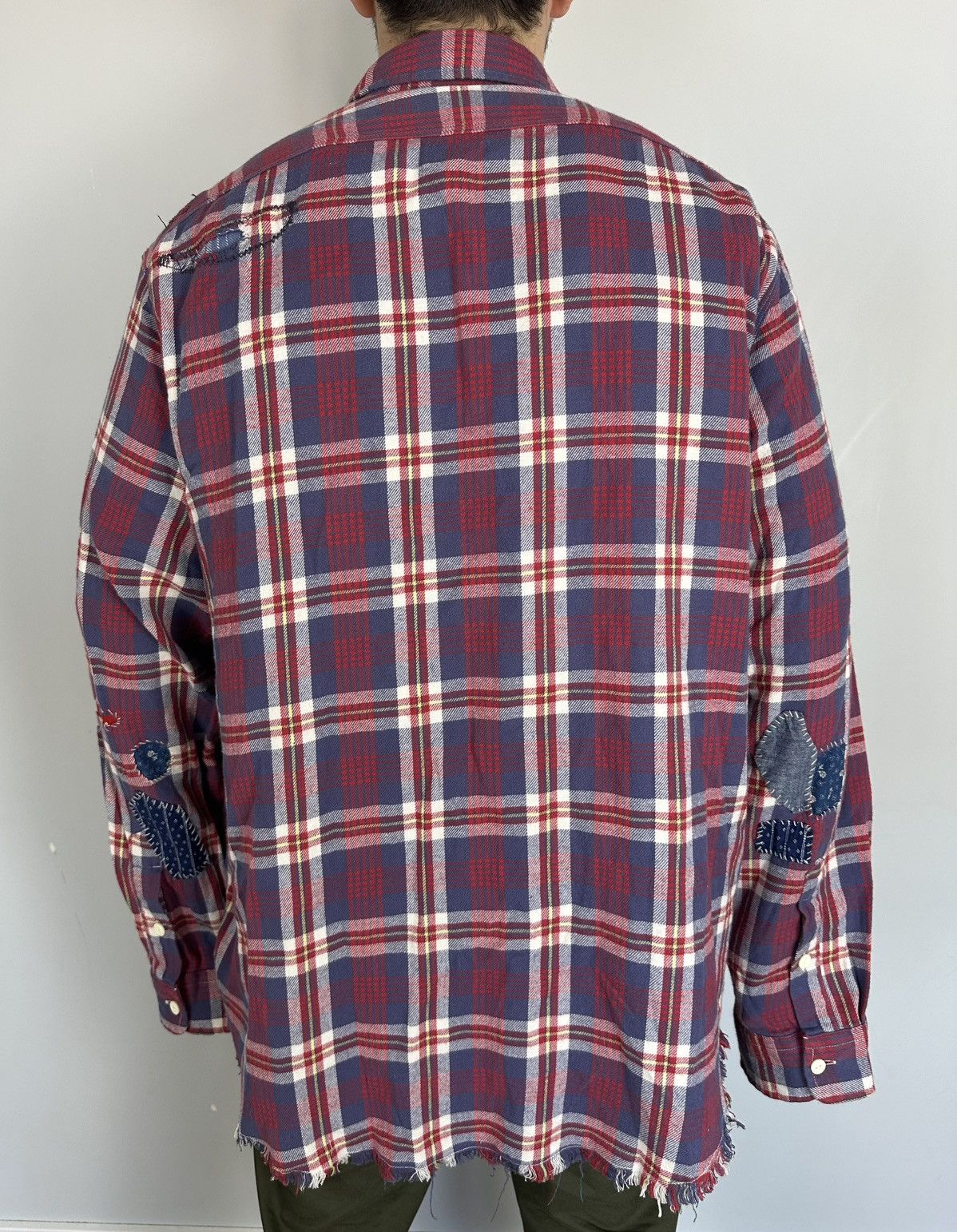 Polo Ralph Lauren Ralph Lauren Polo Country RL Distressed Flannel Shirt rare Size US XXL / EU 58 / 5 - 4 Thumbnail